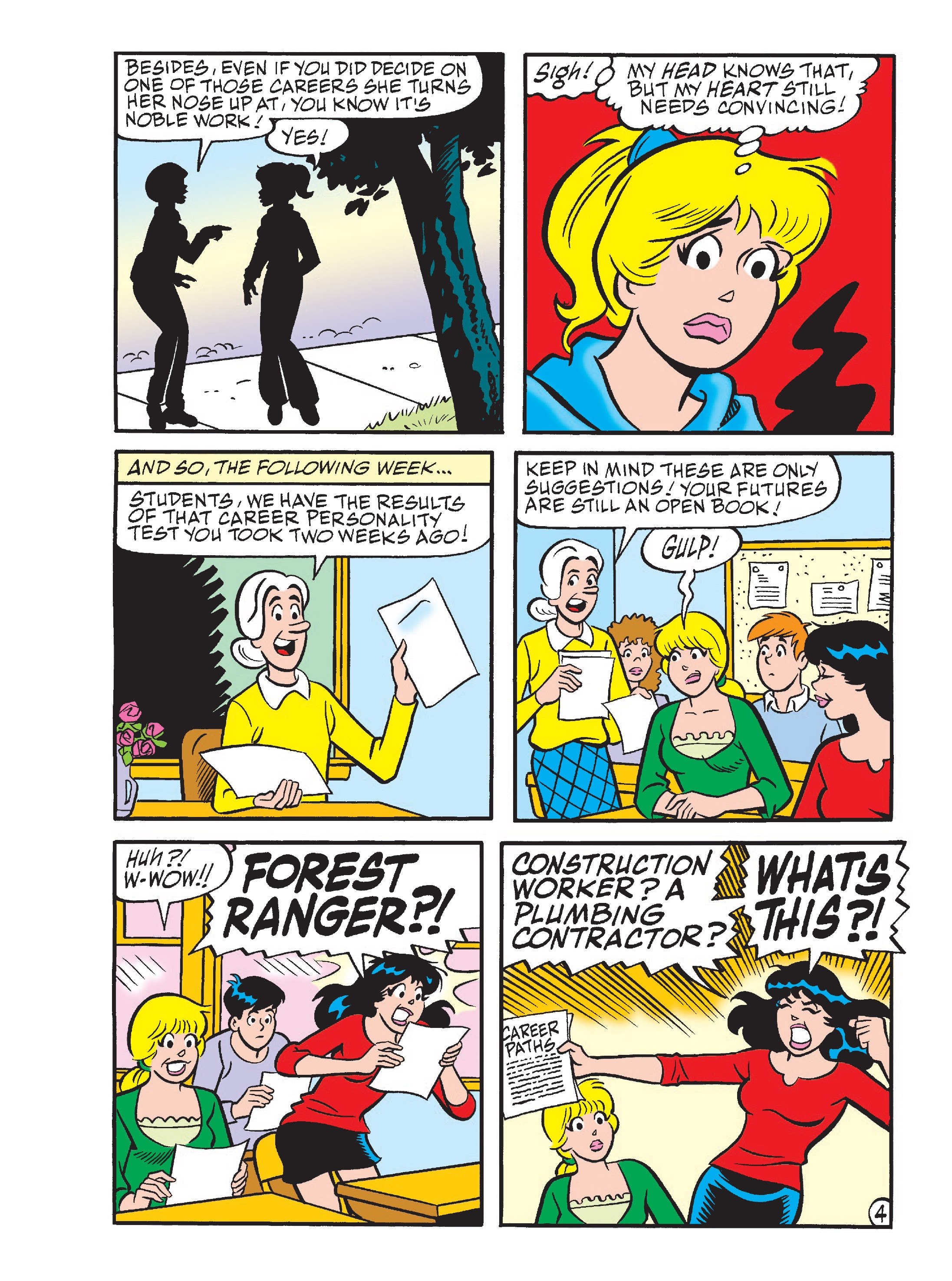 Read online World of Betty & Veronica Digest comic -  Issue #8 - 154