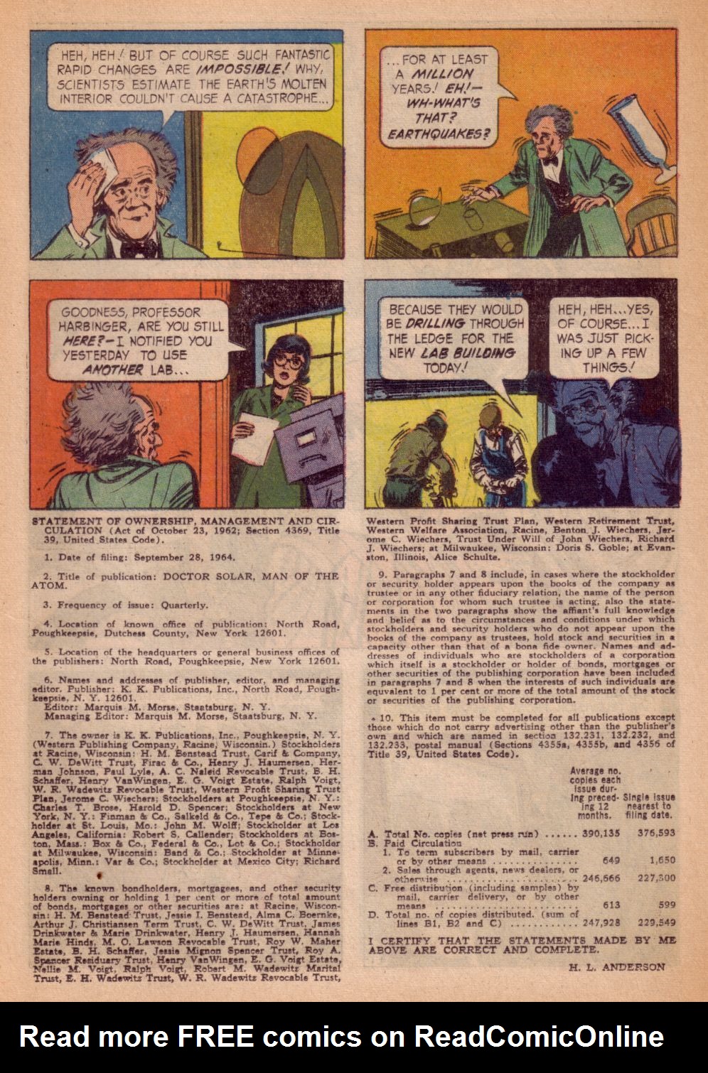 Read online Doctor Solar, Man of the Atom (1962) comic -  Issue #11 - 25