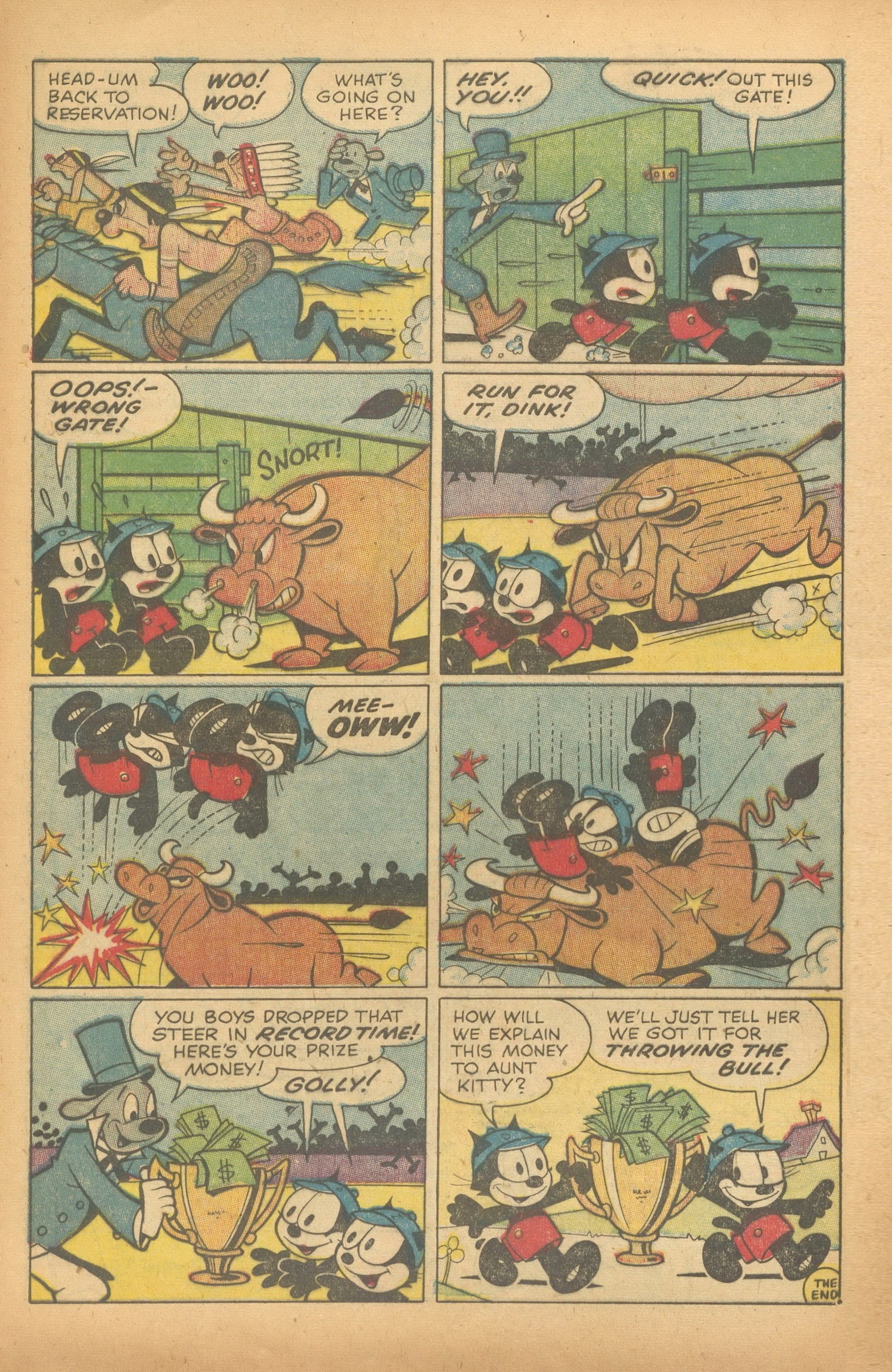 Read online Felix the Cat (1955) comic -  Issue #72 - 31