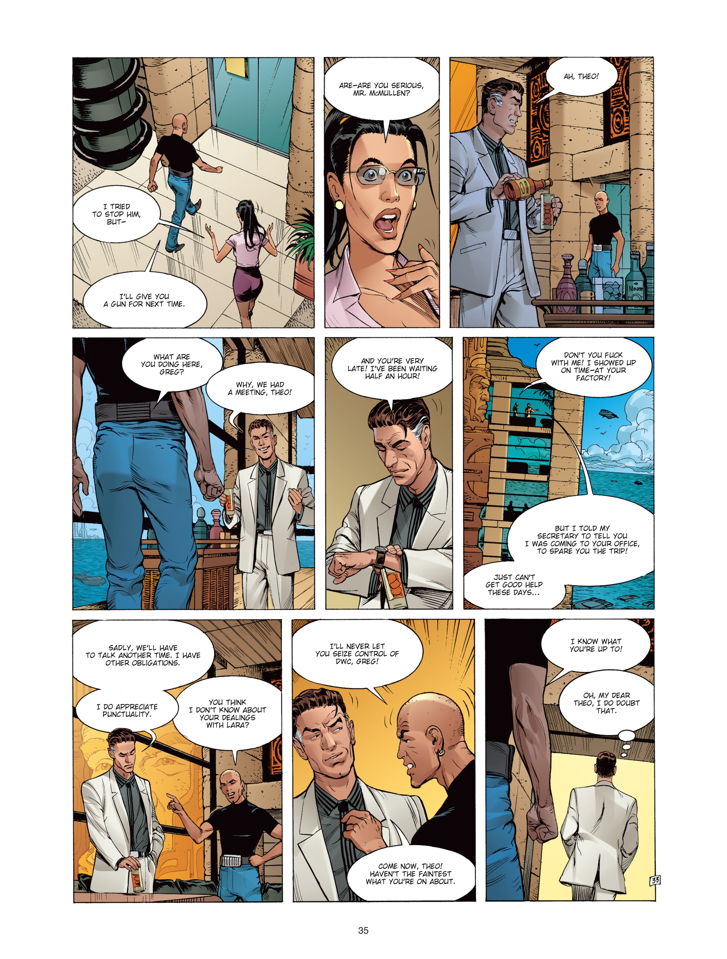 Read online Morea comic -  Issue #3 - 35