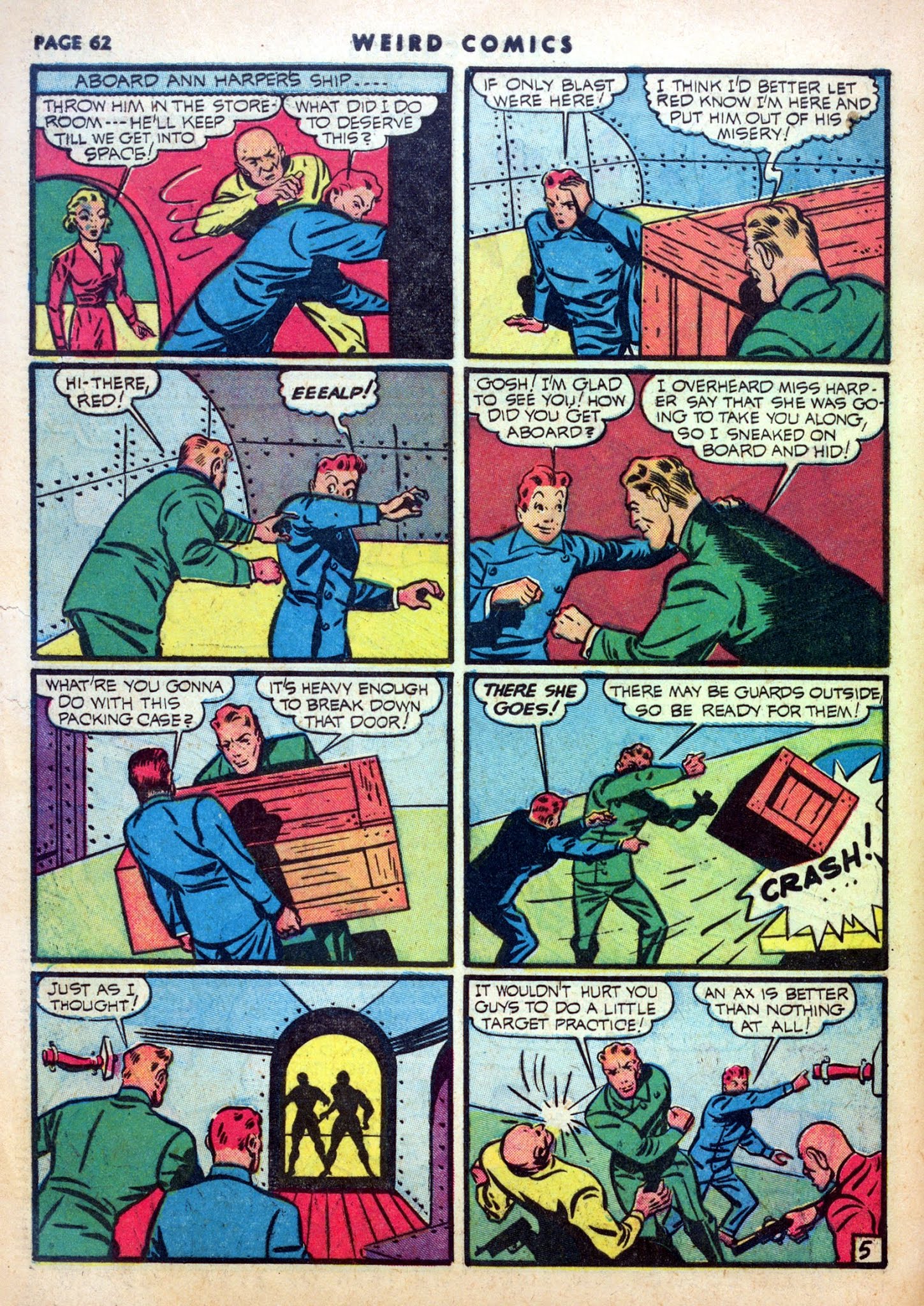 Read online Weird Comics comic -  Issue #16 - 63
