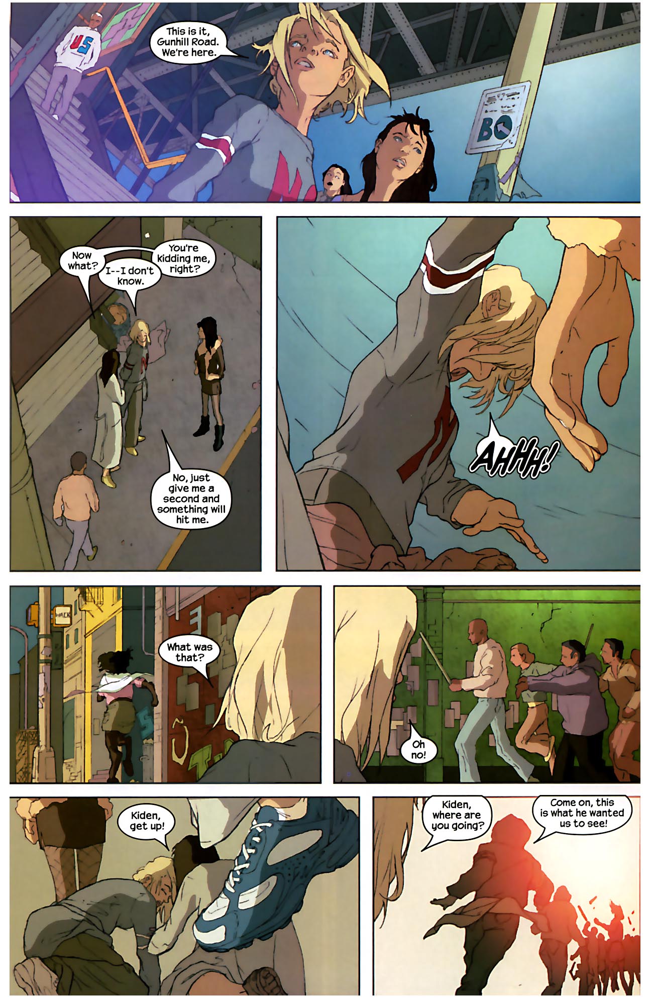 Read online NYX comic -  Issue #5 - 23