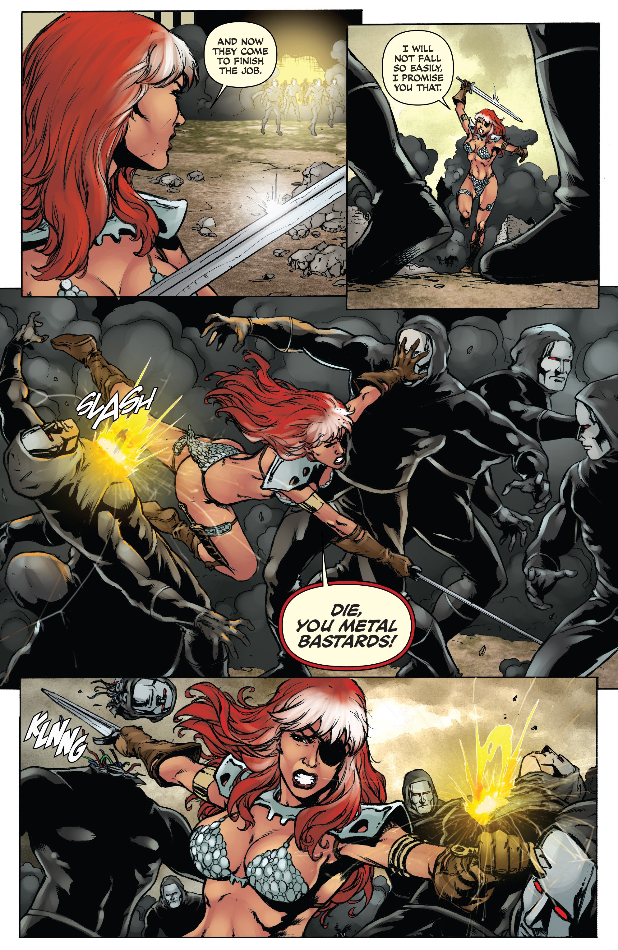 Read online Red Sonja: The Black Tower comic -  Issue #3 - 16