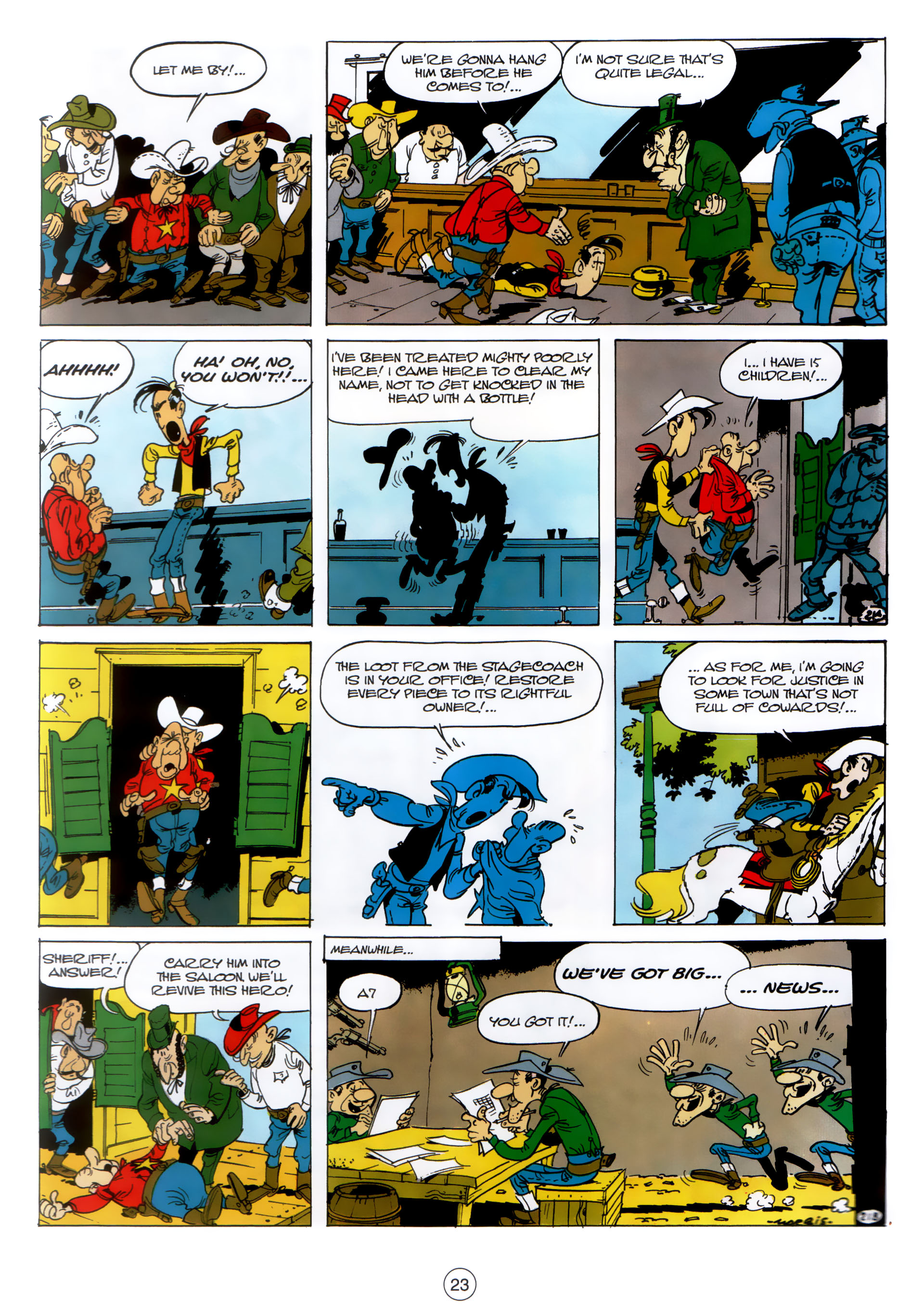 Read online A Lucky Luke Adventure comic -  Issue #30 - 22