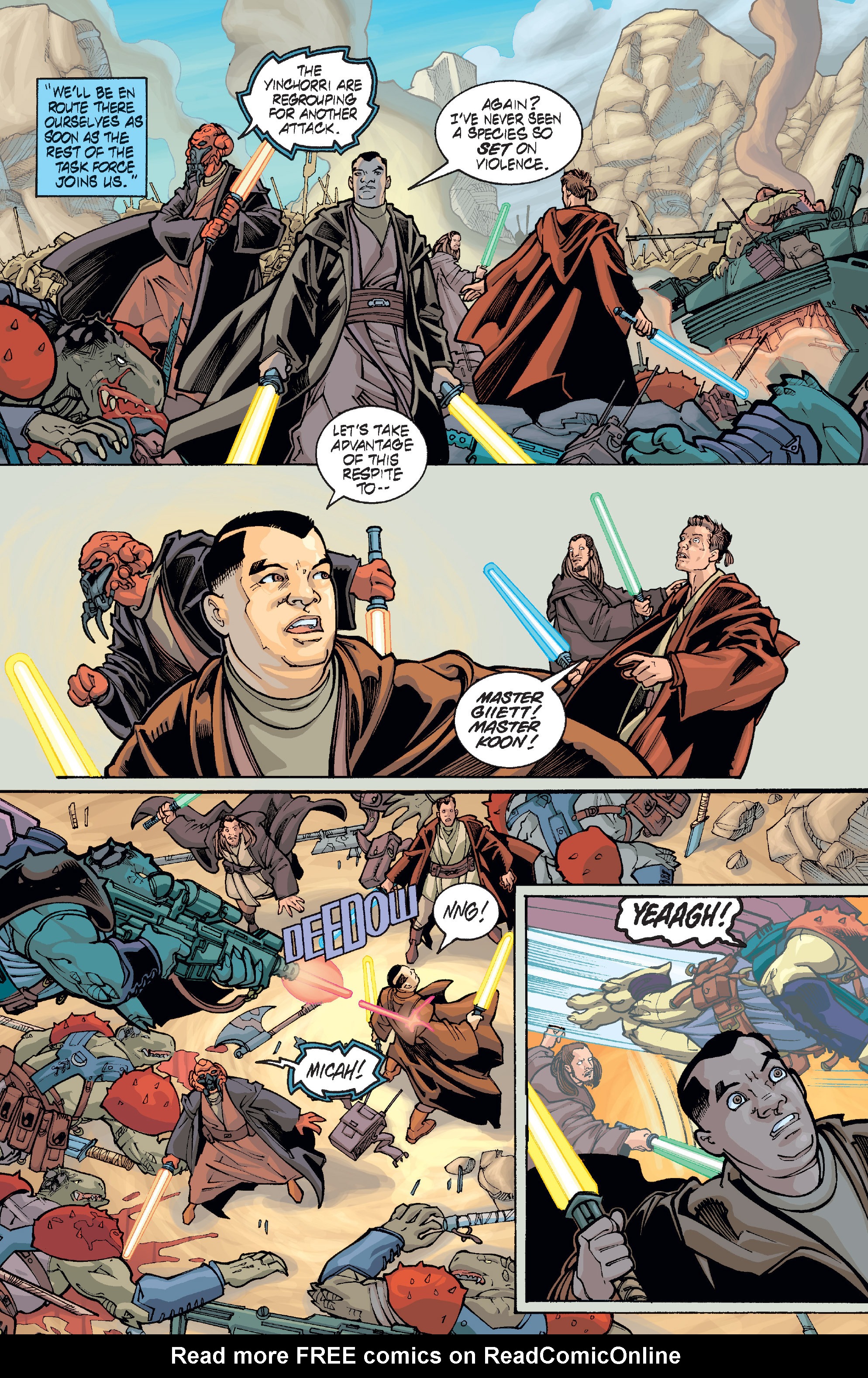 Read online Star Wars: Jedi Council: Acts of War comic -  Issue #4 - 8
