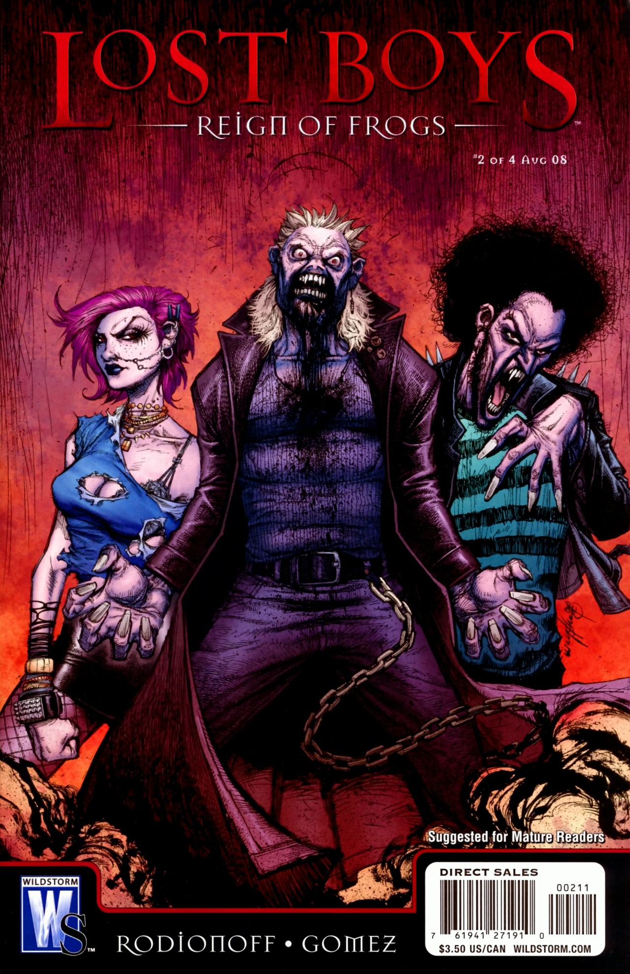 Read online Lost Boys: Reign of Frogs comic -  Issue #2 - 1
