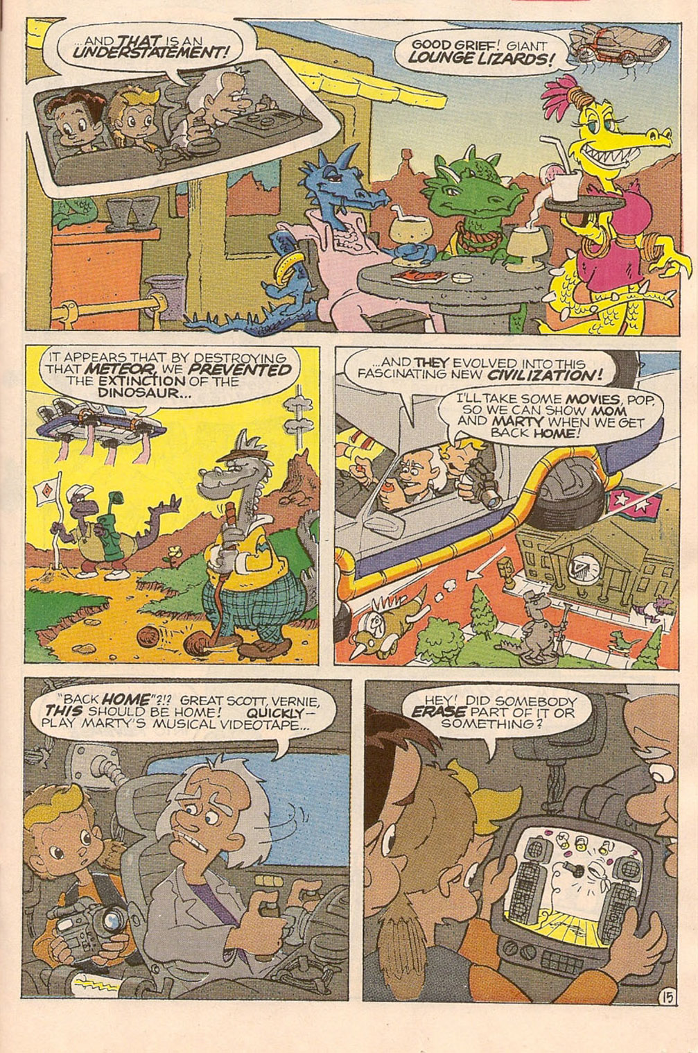 Read online Back to the Future (1991) comic -  Issue #2 - 17