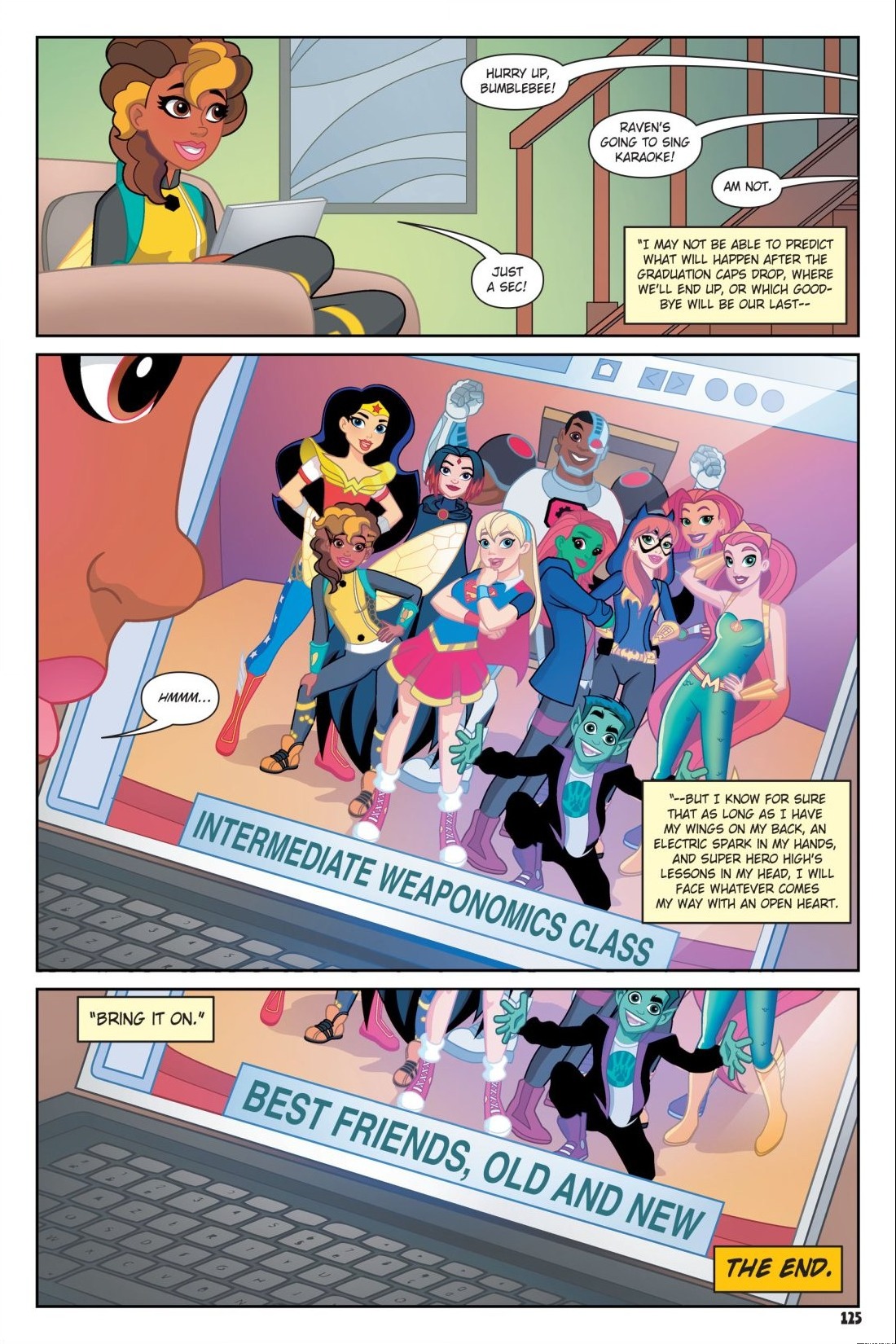 Read online DC Super Hero Girls: Search for Atlantis comic -  Issue # TPB - 123