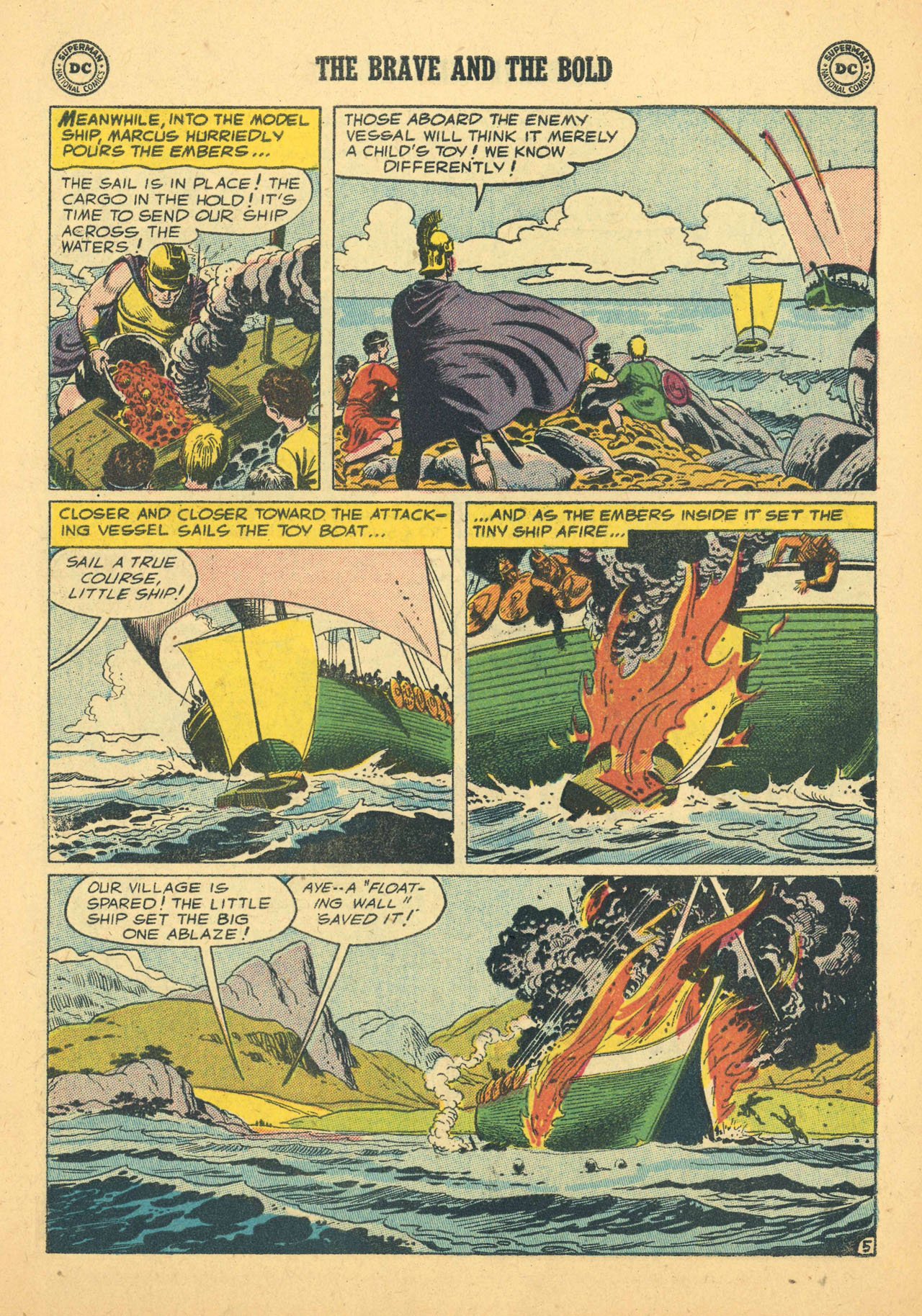 Read online The Brave and the Bold (1955) comic -  Issue #3 - 7