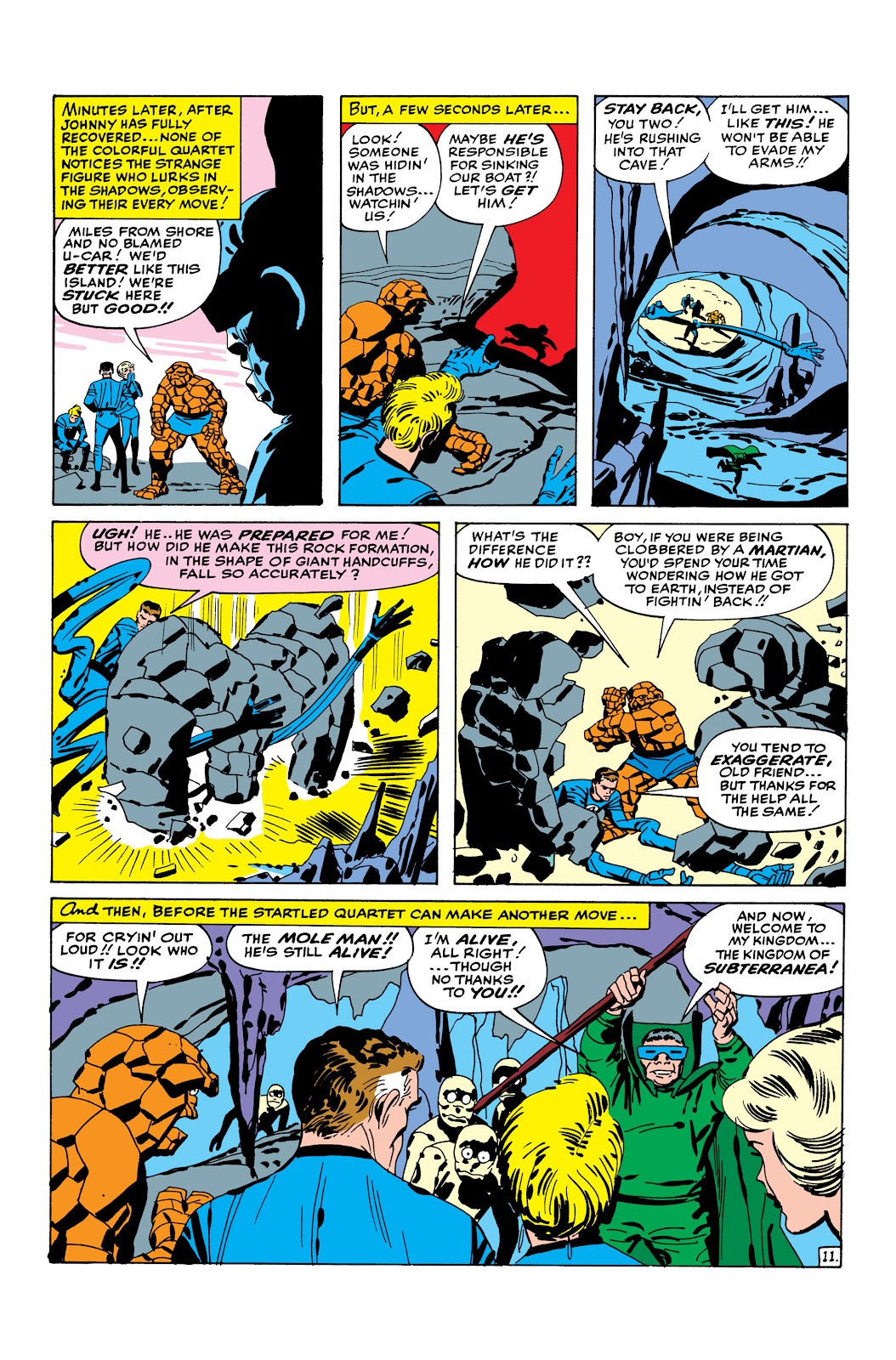 Read online Marvel Masterworks: The Fantastic Four comic - Issue # TPB 3 (Part 1) - 37