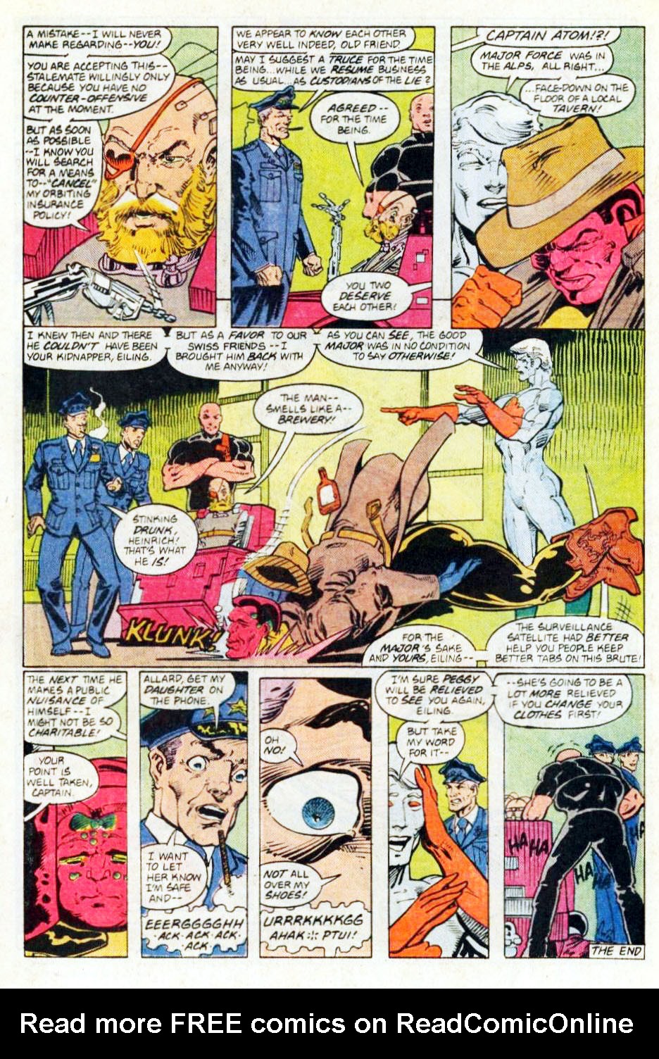 Read online Captain Atom (1987) comic -  Issue #18 - 23