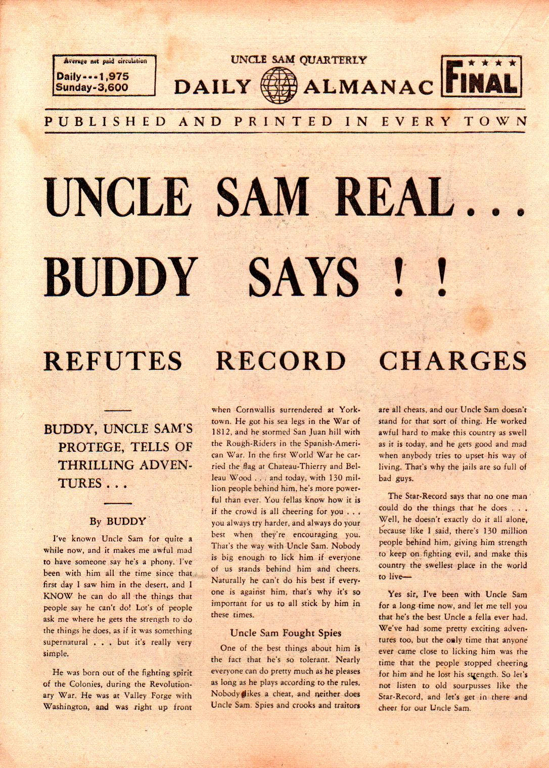 Read online Uncle Sam Quarterly comic -  Issue #1 - 35