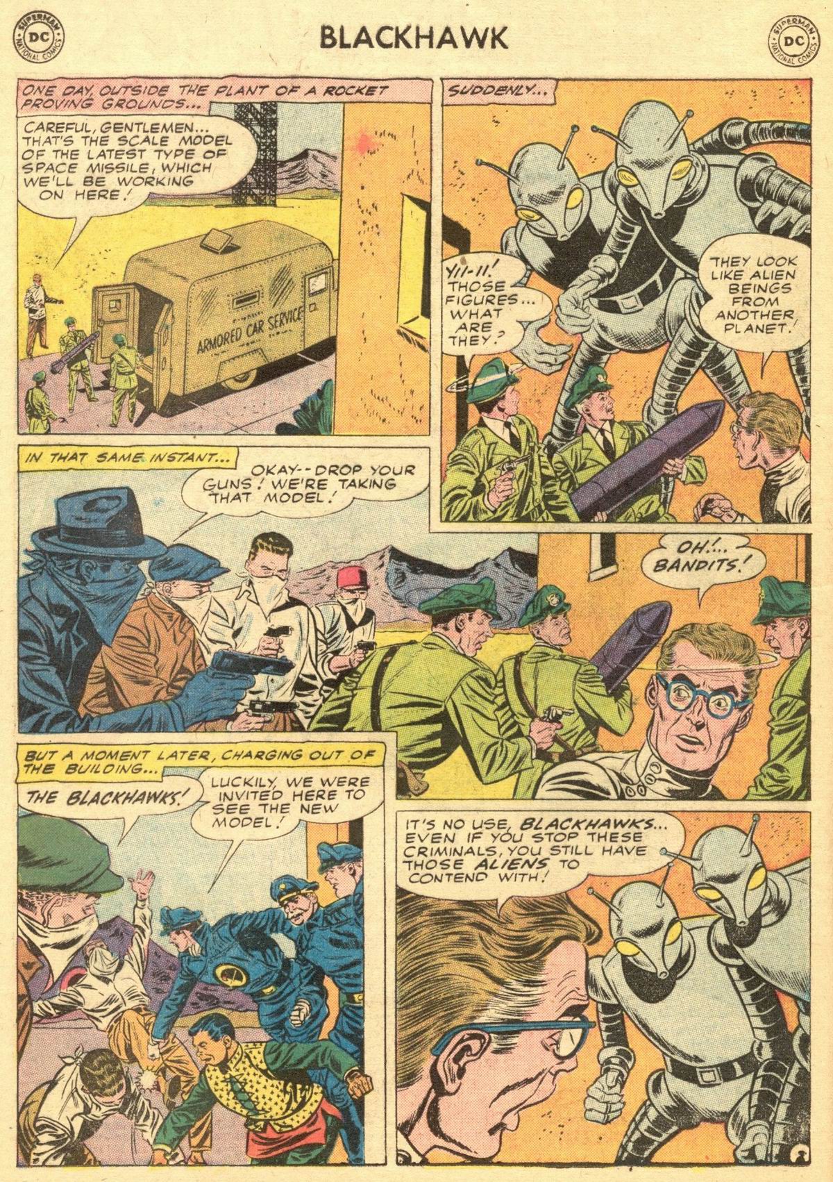 Read online Blackhawk (1957) comic -  Issue #145 - 4