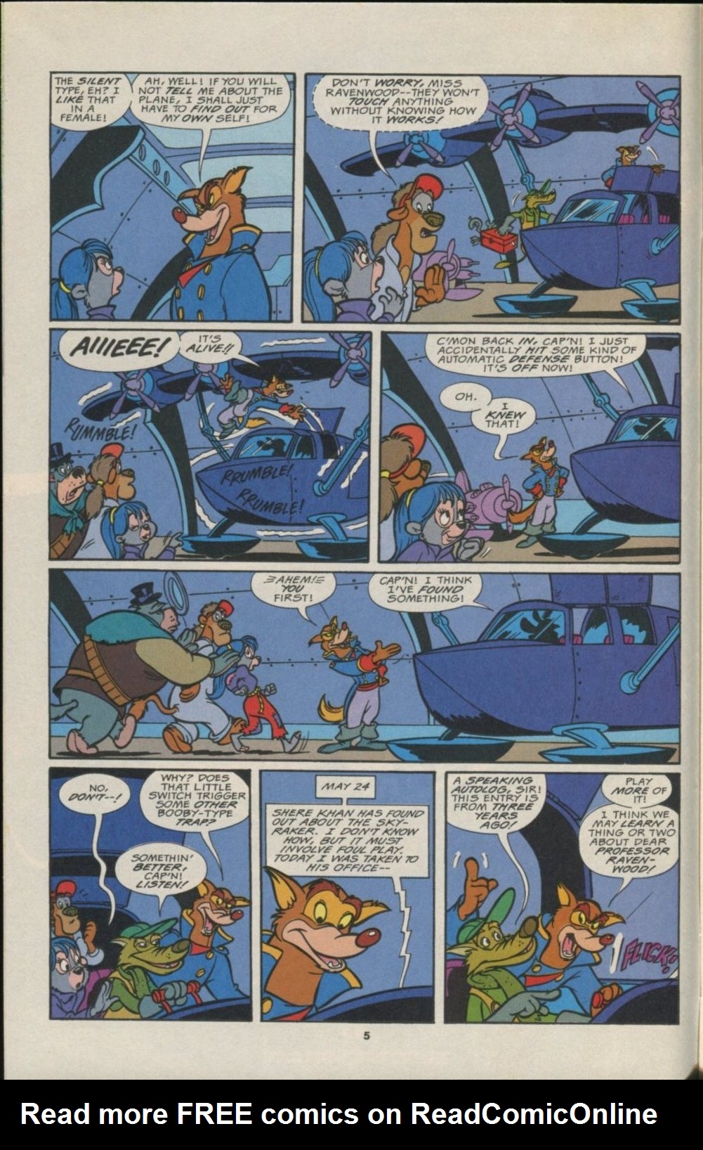 Read online Disney's Tale Spin comic -  Issue #2 - 6