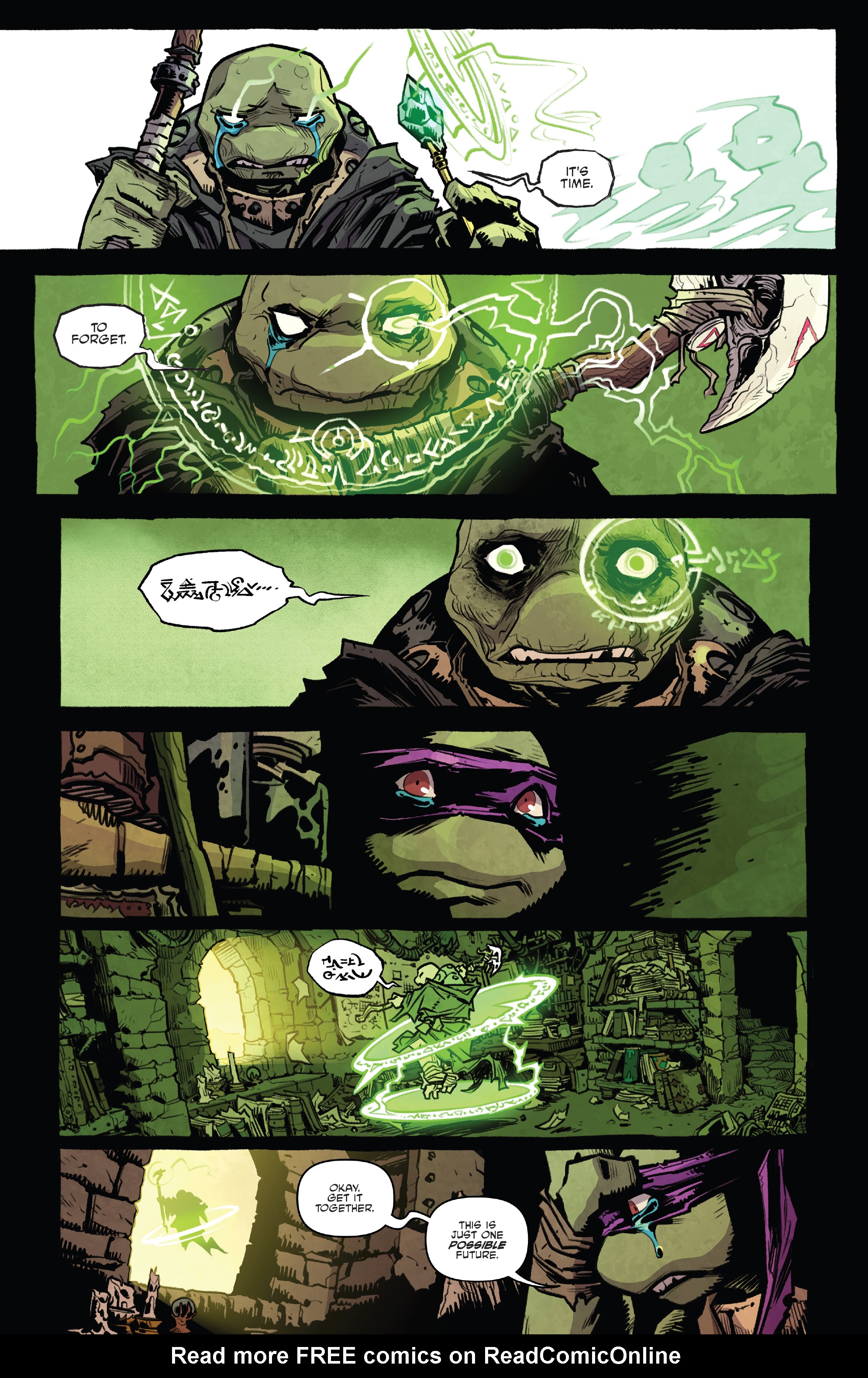 Read online Teenage Mutant Ninja Turtles: The Armageddon Game - The Alliance comic -  Issue #4 - 8