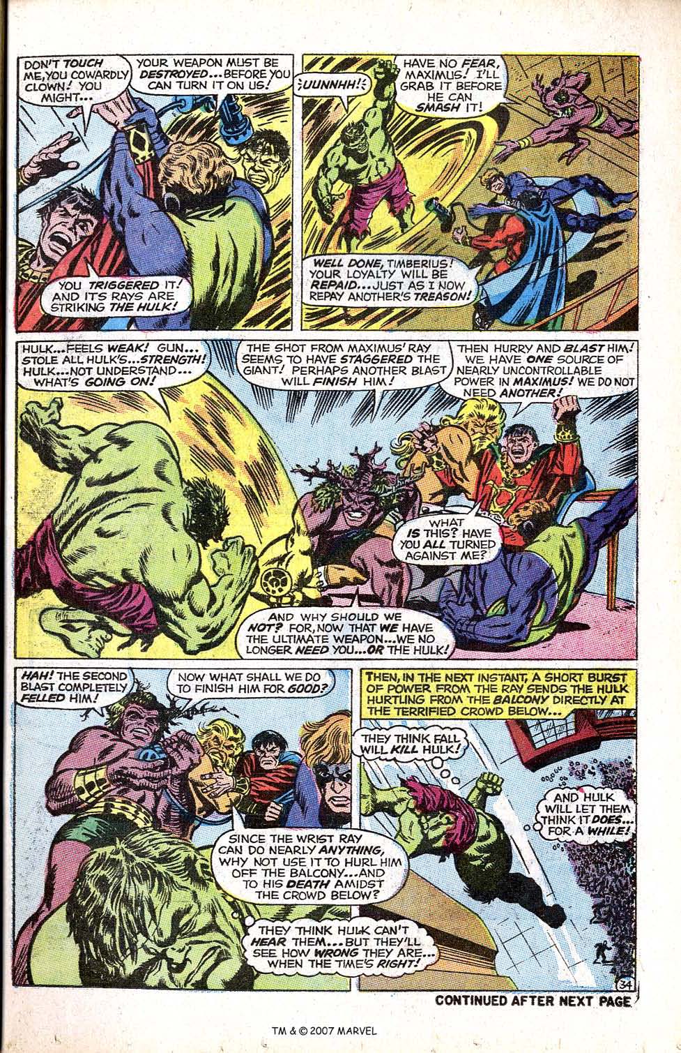 Read online The Incredible Hulk Annual comic -  Issue #1 - 41