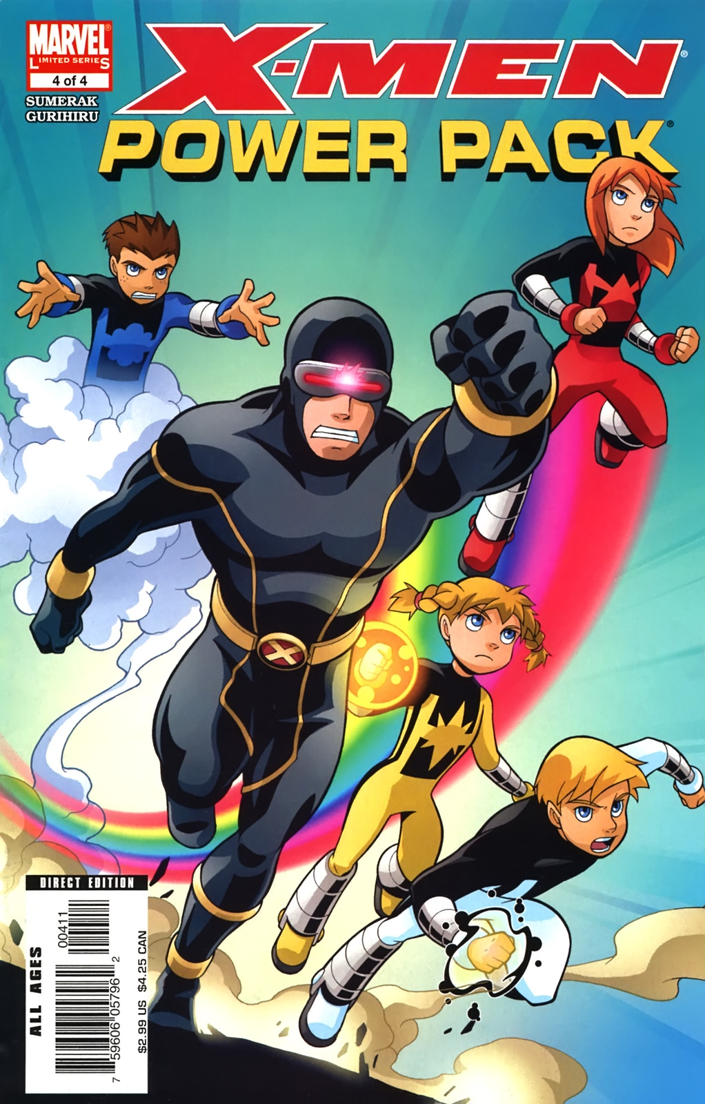 Read online X-Men and Power Pack comic -  Issue #4 - 1