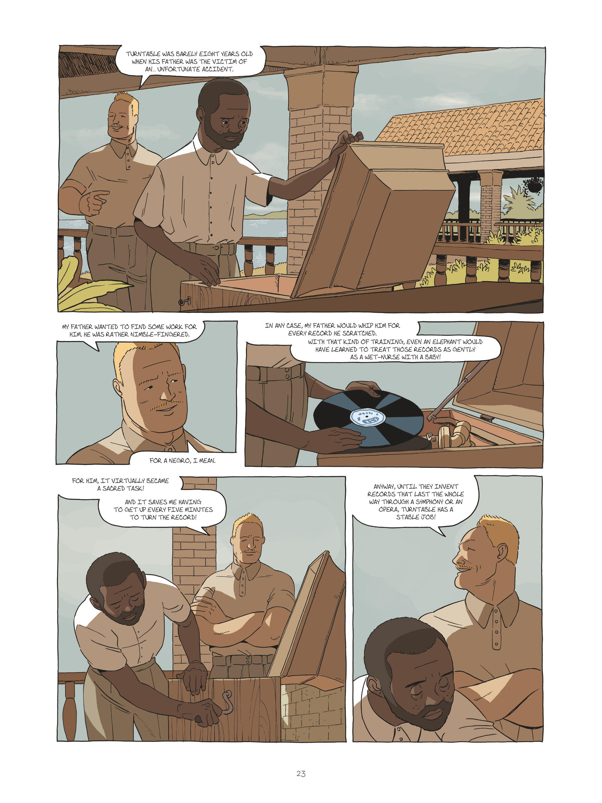 Read online Zidrou-Beuchot's African Trilogy comic -  Issue # TPB 2 - 23