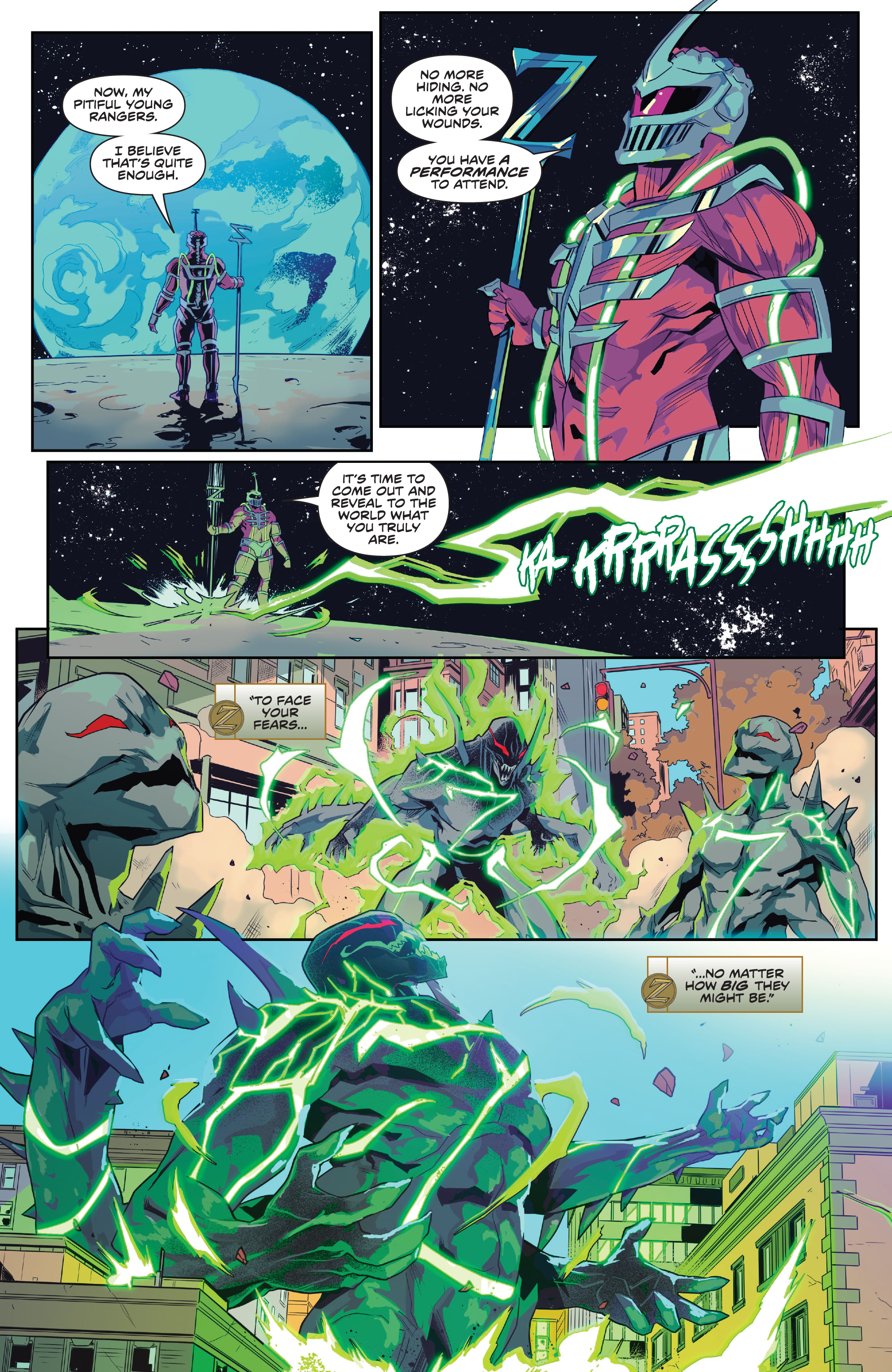 Read online Mighty Morphin comic -  Issue #3 - 20