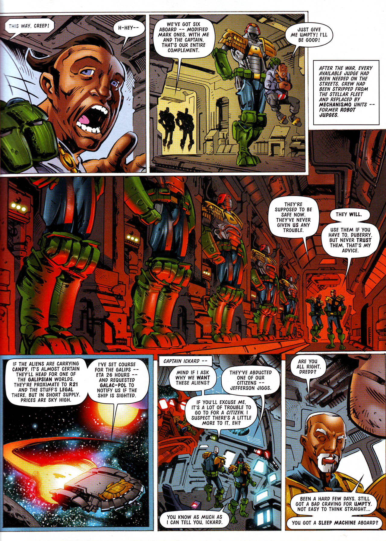 Read online Judge Dredd Megazine (vol. 3) comic -  Issue #67 - 9