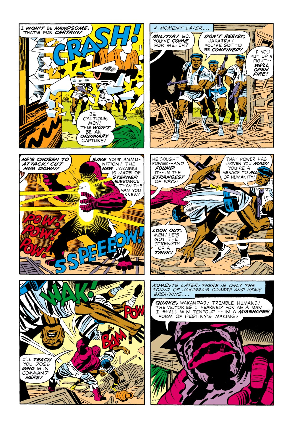 Read online Black Panther (1977) comic -  Issue #8 - 8