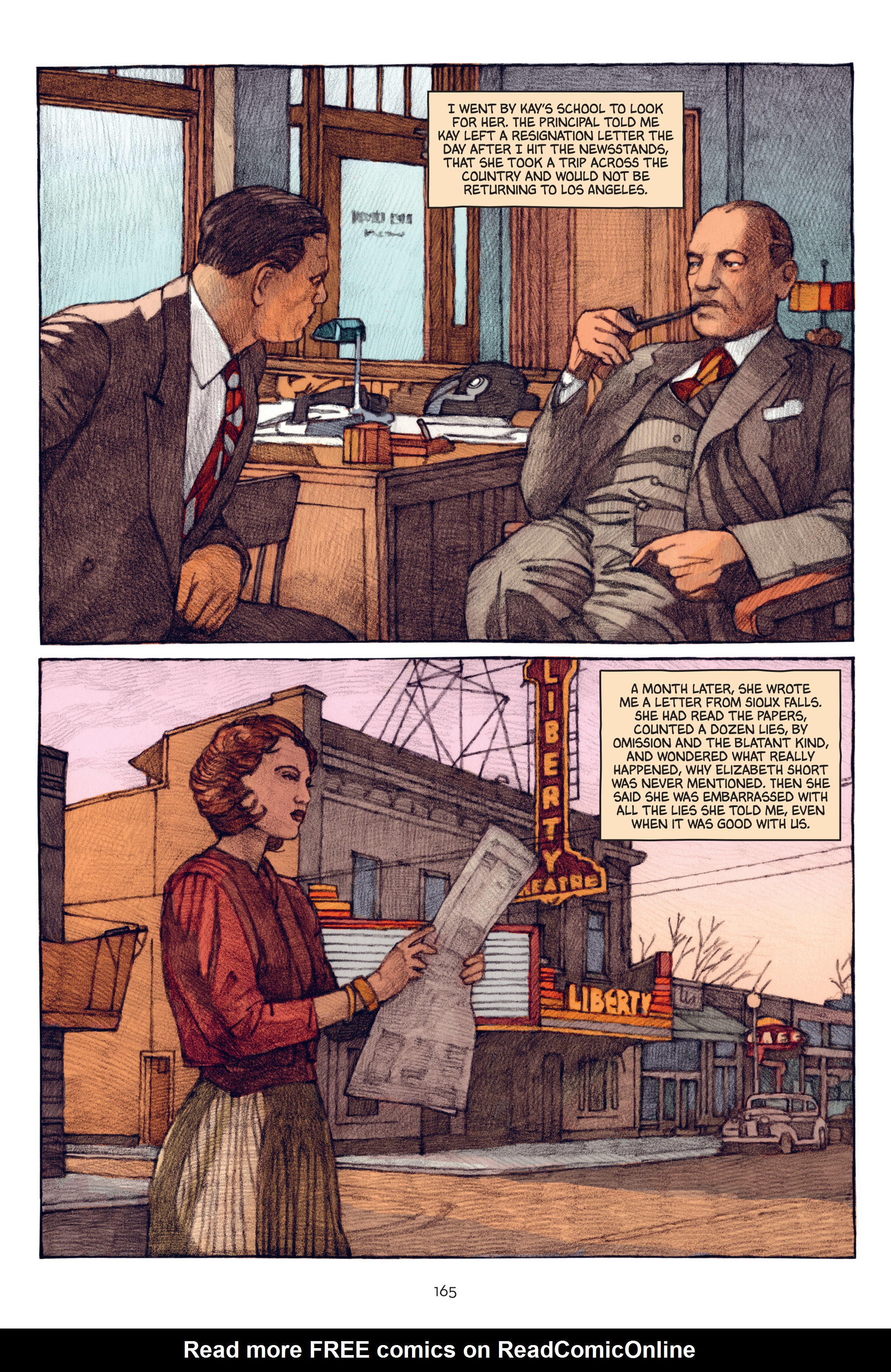 Read online The Black Dahlia comic -  Issue # Full - 166