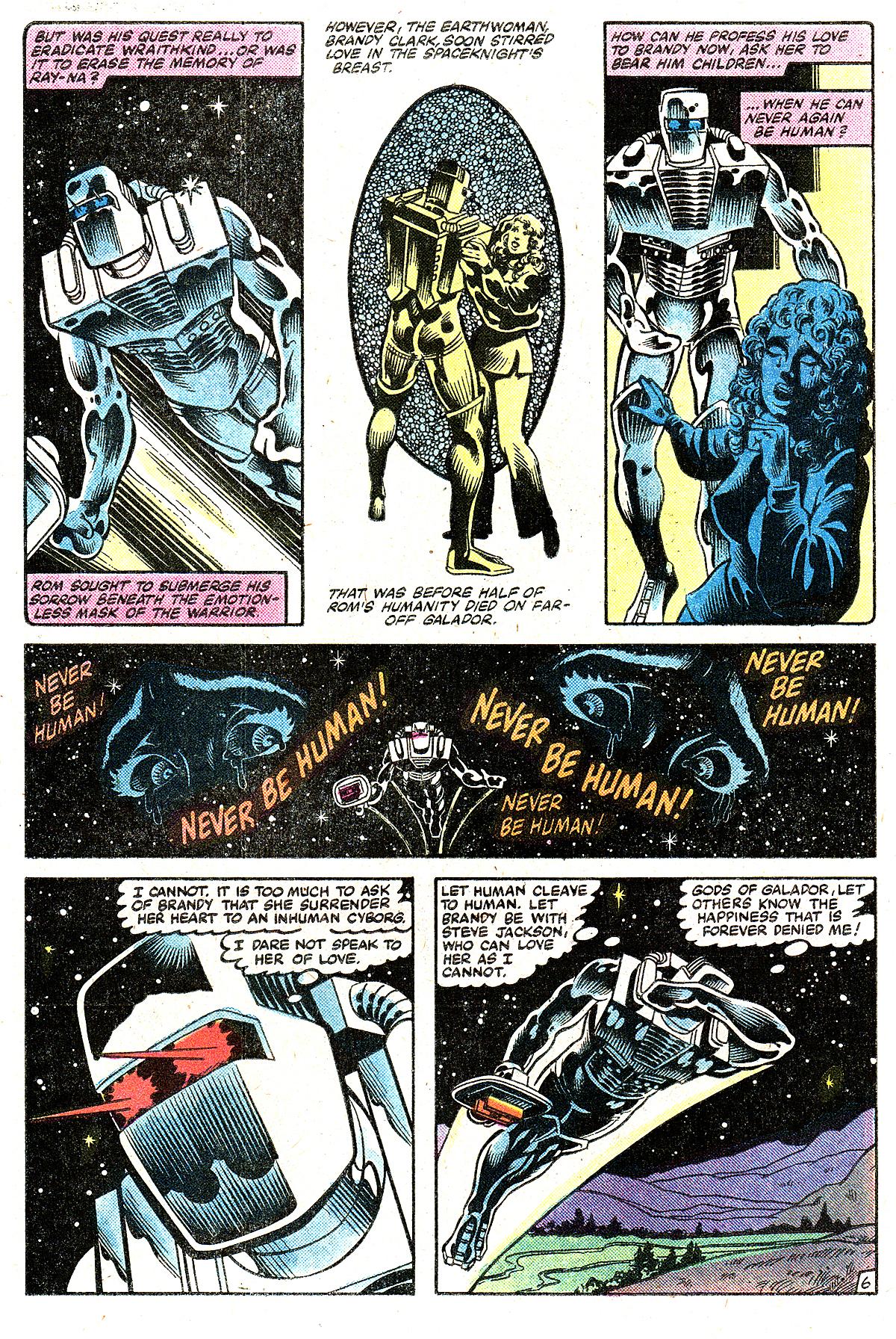 Read online ROM (1979) comic -  Issue #40 - 7