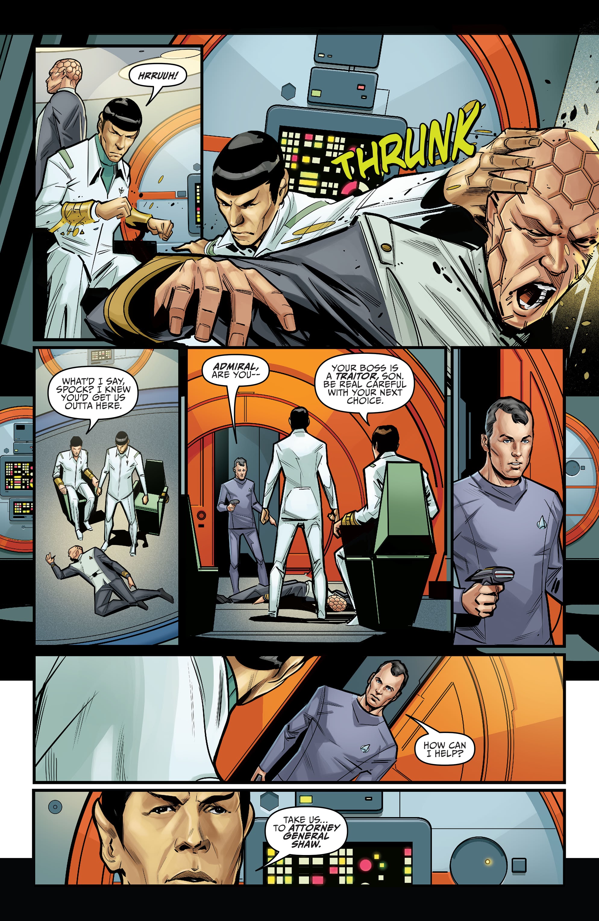 Read online Star Trek: Year Five comic -  Issue #14 - 11