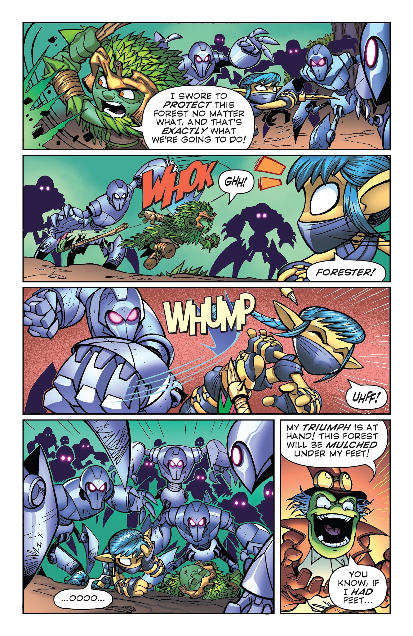 Read online Skylanders Quarterly-Spyro & Friends: Full Blast comic -  Issue # Full - 13