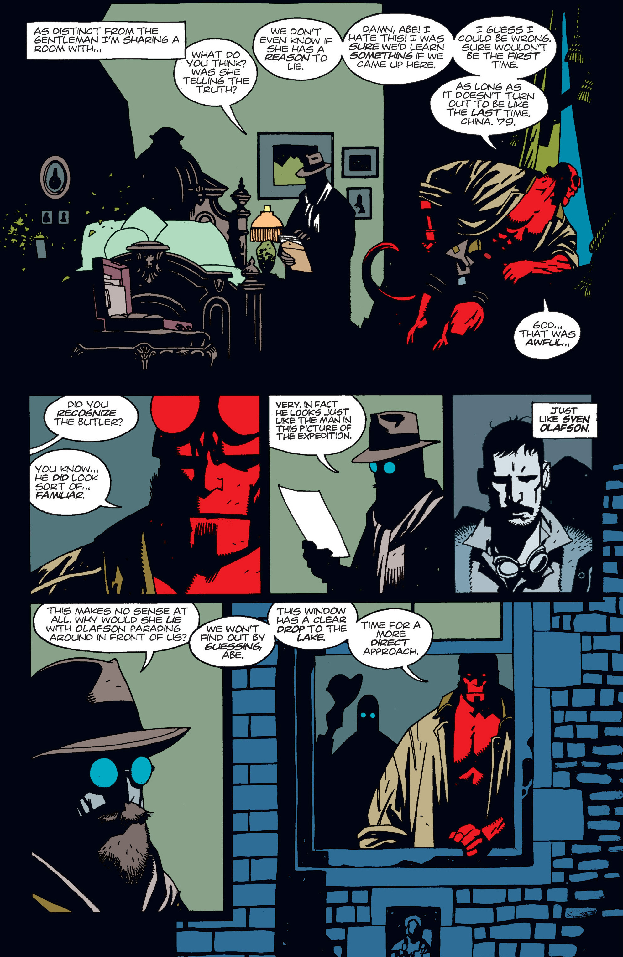 Read online Hellboy comic -  Issue #1 - 45