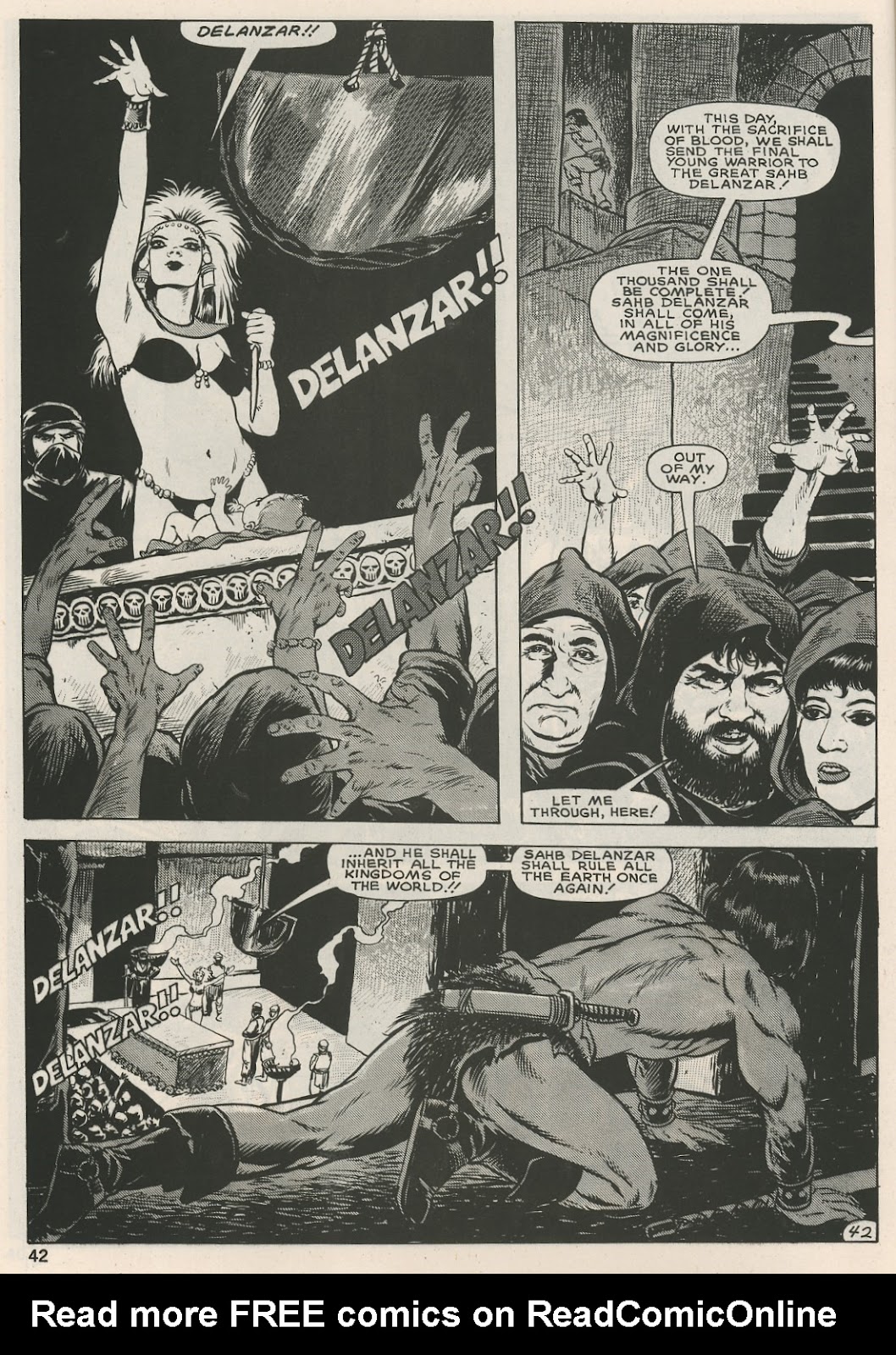 The Savage Sword Of Conan issue 125 - Page 42