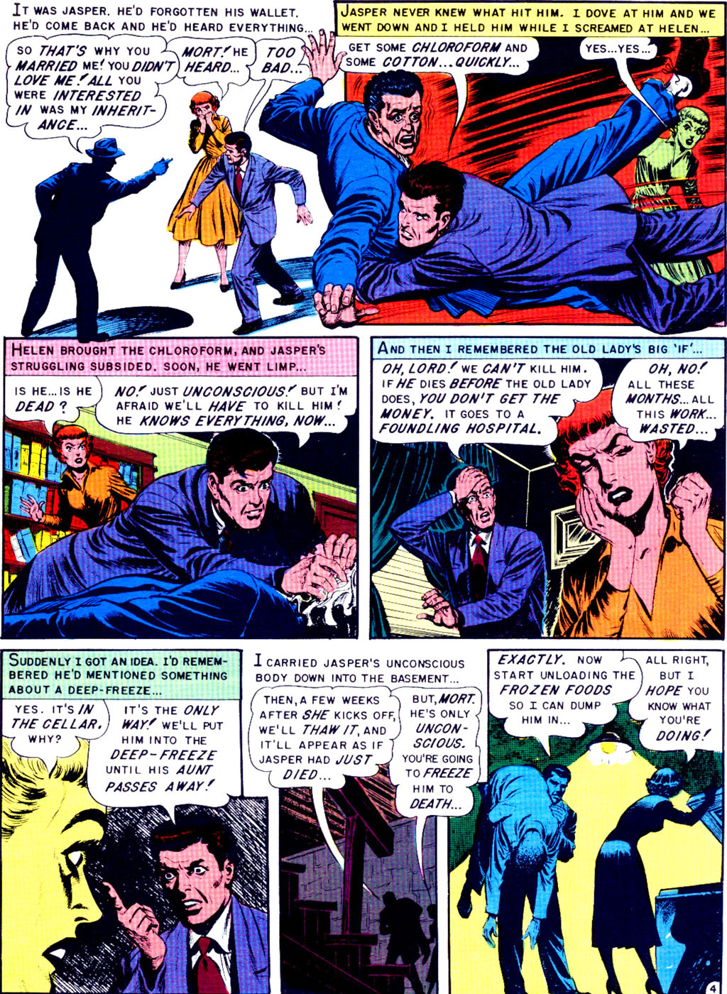 Read online Crime SuspenStories comic -  Issue #18 - 49