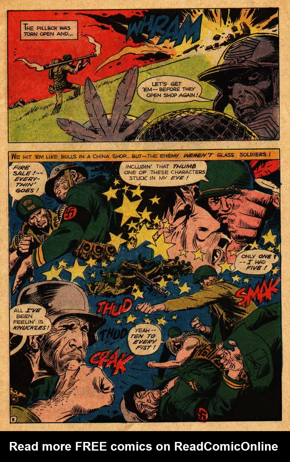 Read online Our Army at War (1952) comic -  Issue #176 - 7