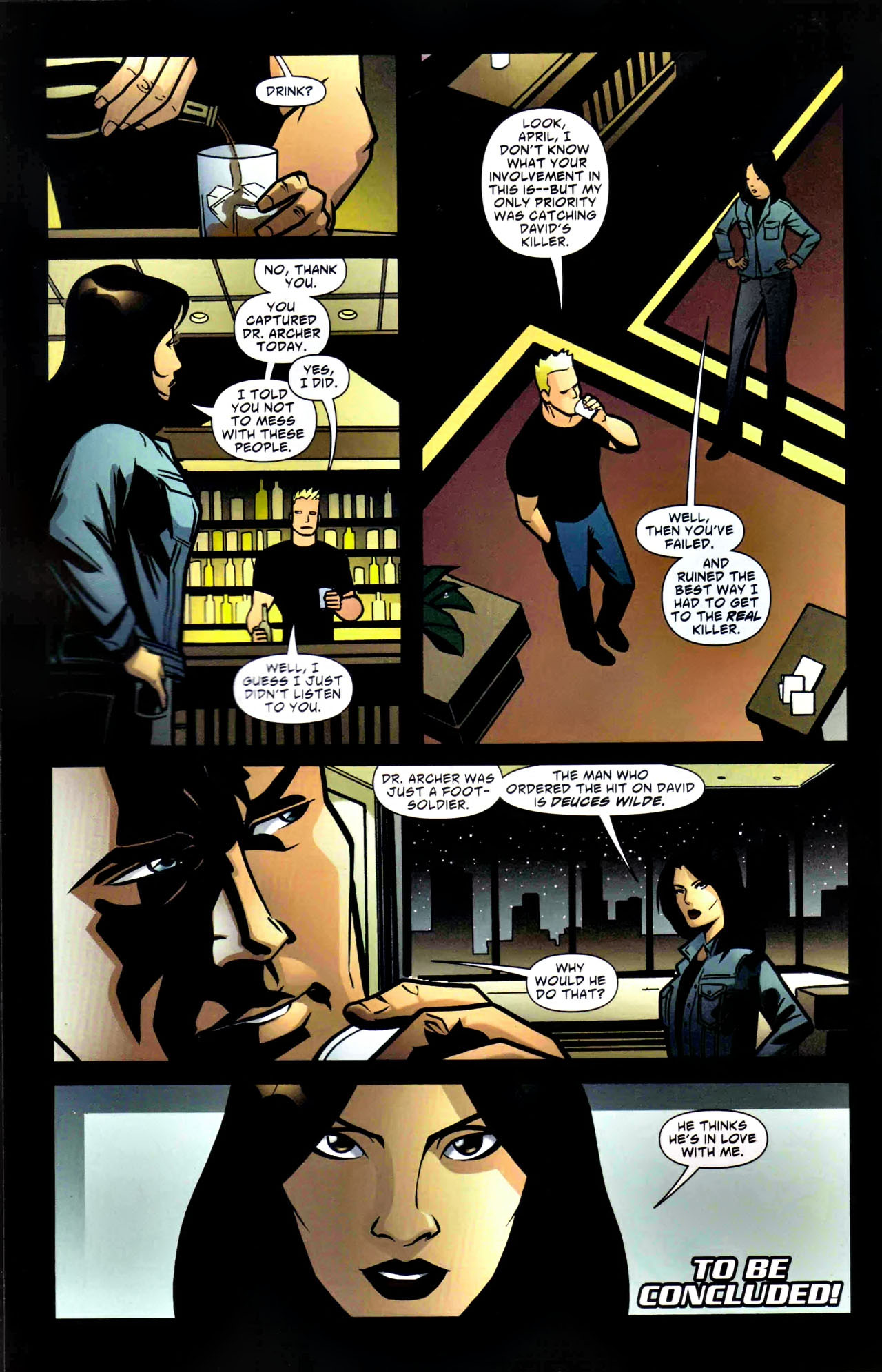 Read online The Web comic -  Issue #3 - 21