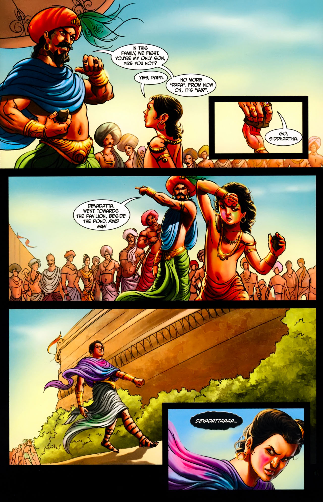 Read online Deepak Chopra's Buddha: A Story of Enlightenment comic -  Issue #2 - 15