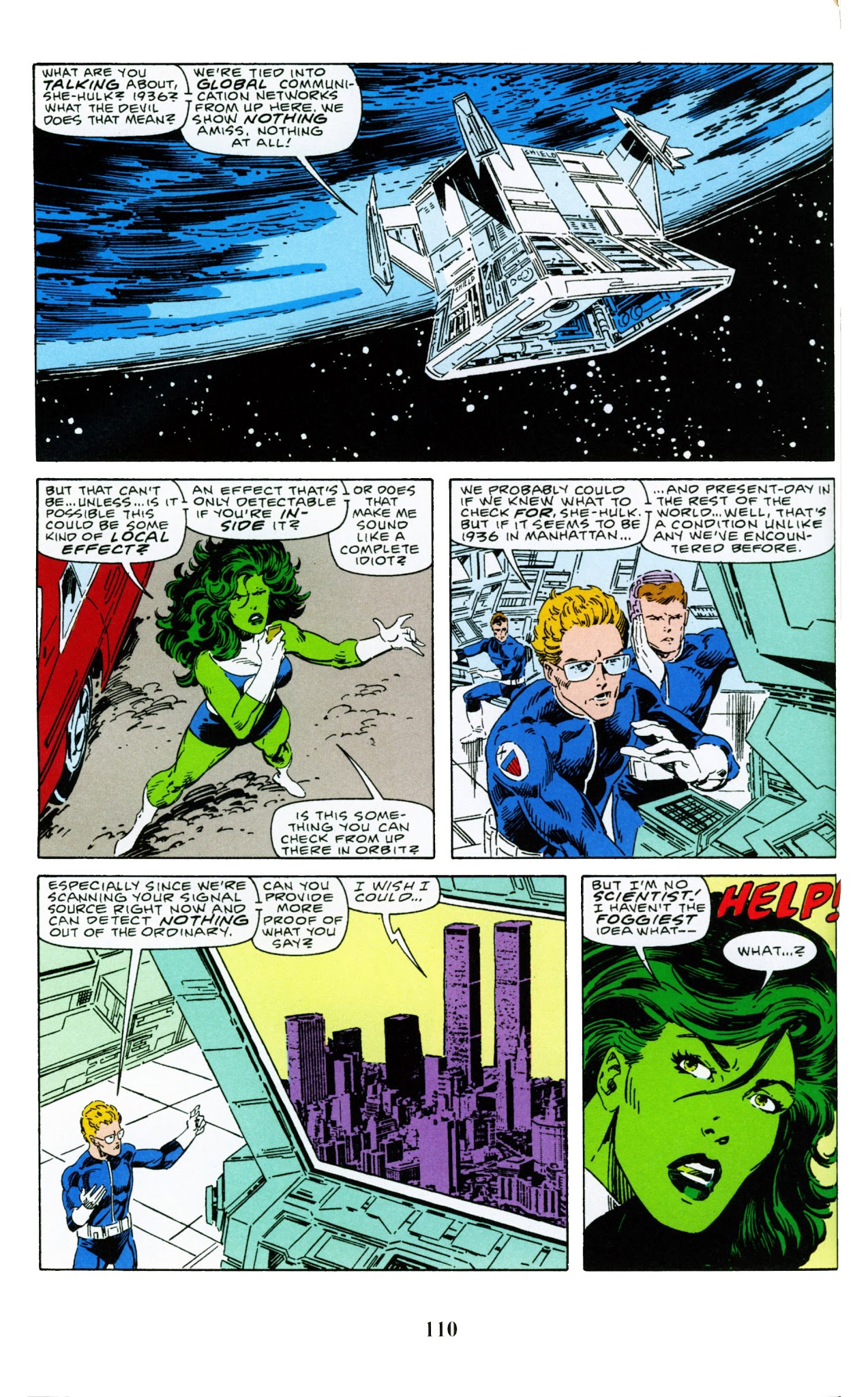 Read online Fantastic Four Visionaries: John Byrne comic -  Issue # TPB 8 - 111