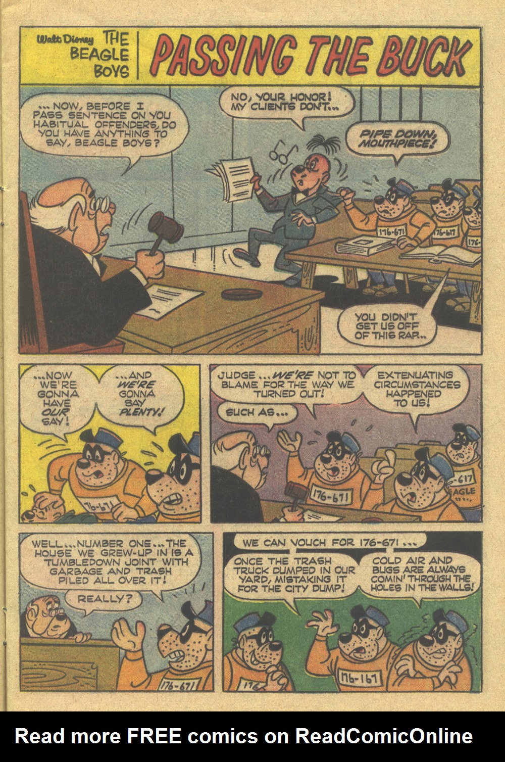 Read online Walt Disney THE BEAGLE BOYS comic -  Issue #8 - 13