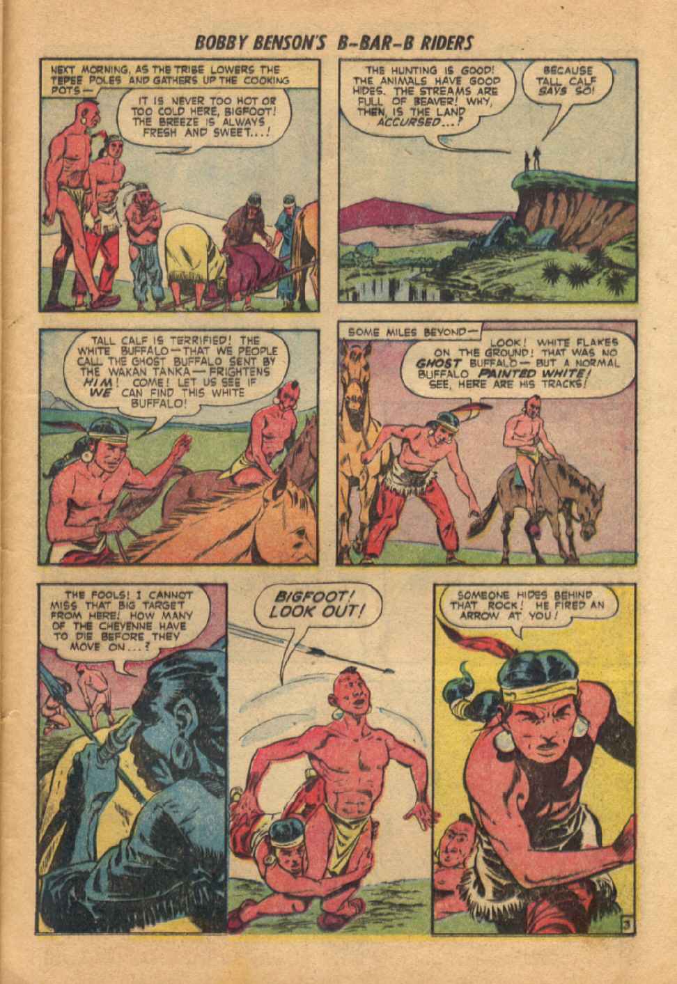 Read online Bobby Benson's B-Bar-B Riders comic -  Issue #15 - 29