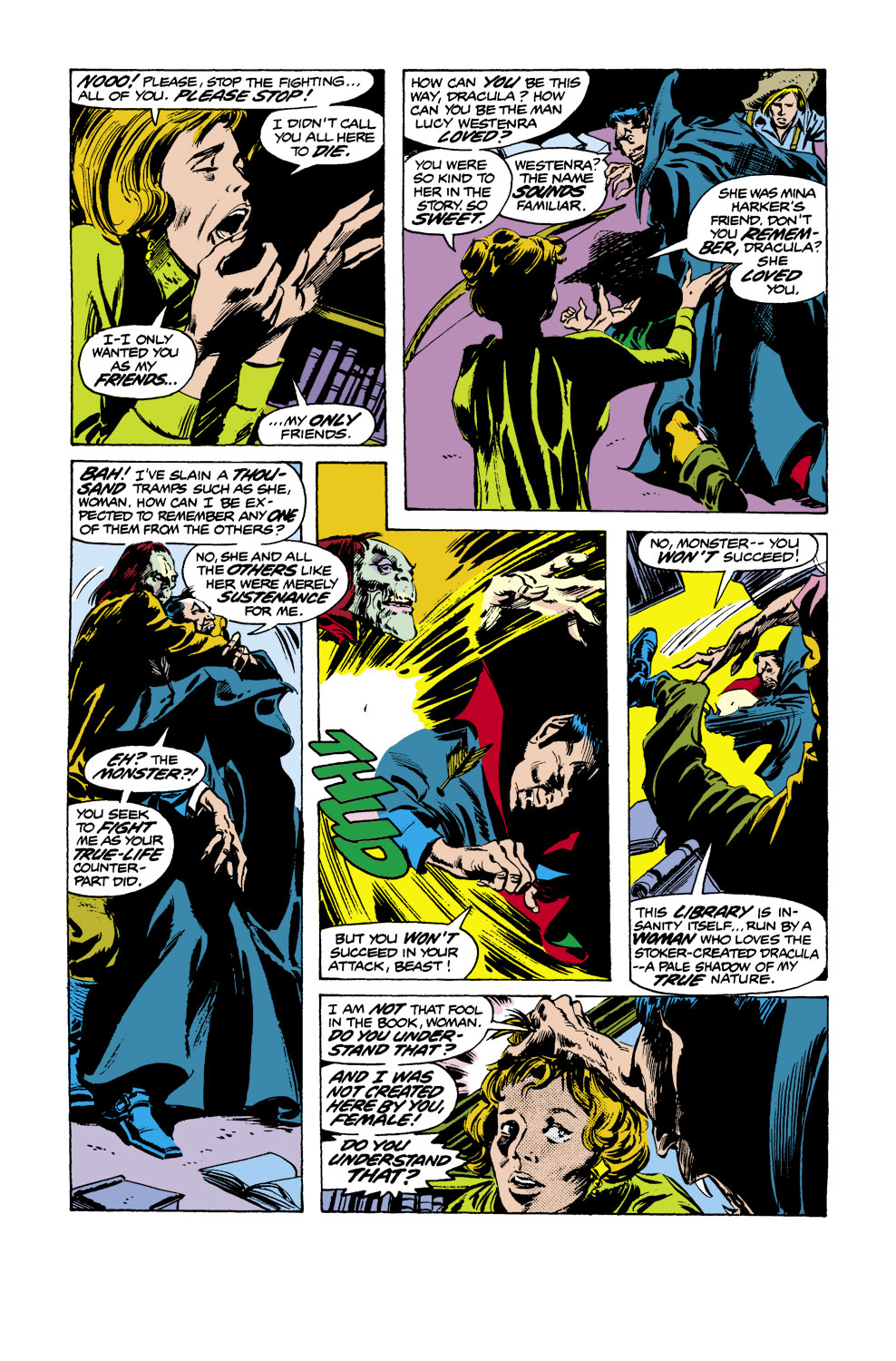 Read online Tomb of Dracula (1972) comic -  Issue #49 - 16