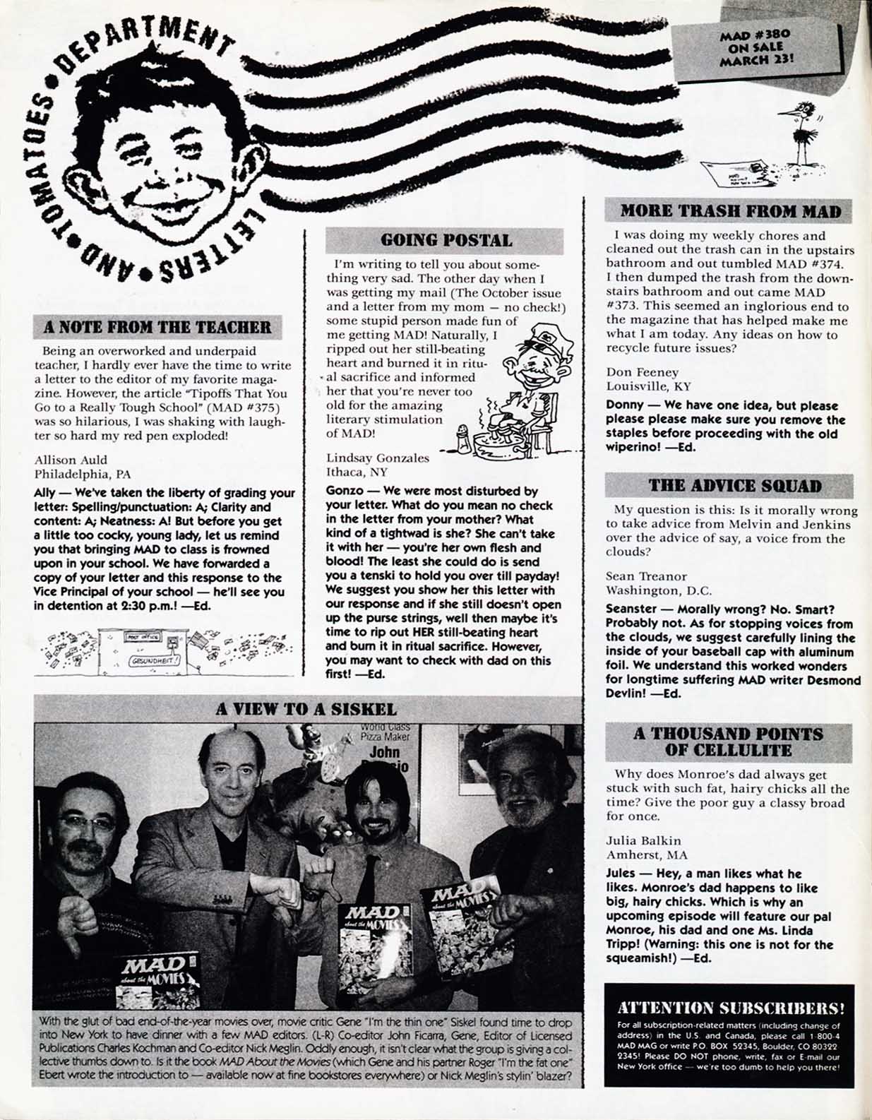 Read online MAD comic -  Issue #379 - 4