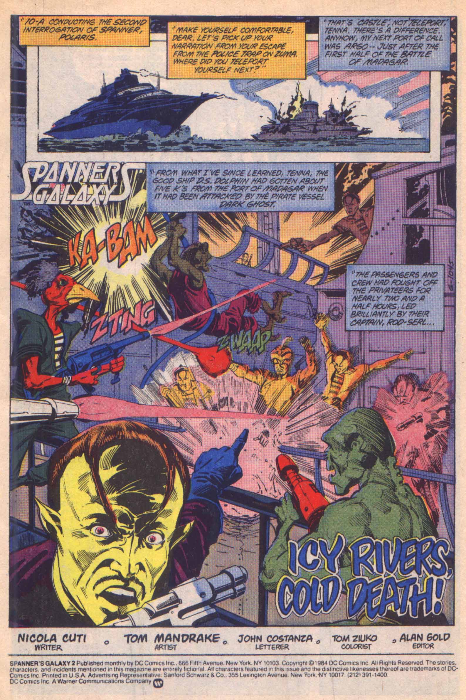 Read online Spanner's Galaxy comic -  Issue #2 - 2