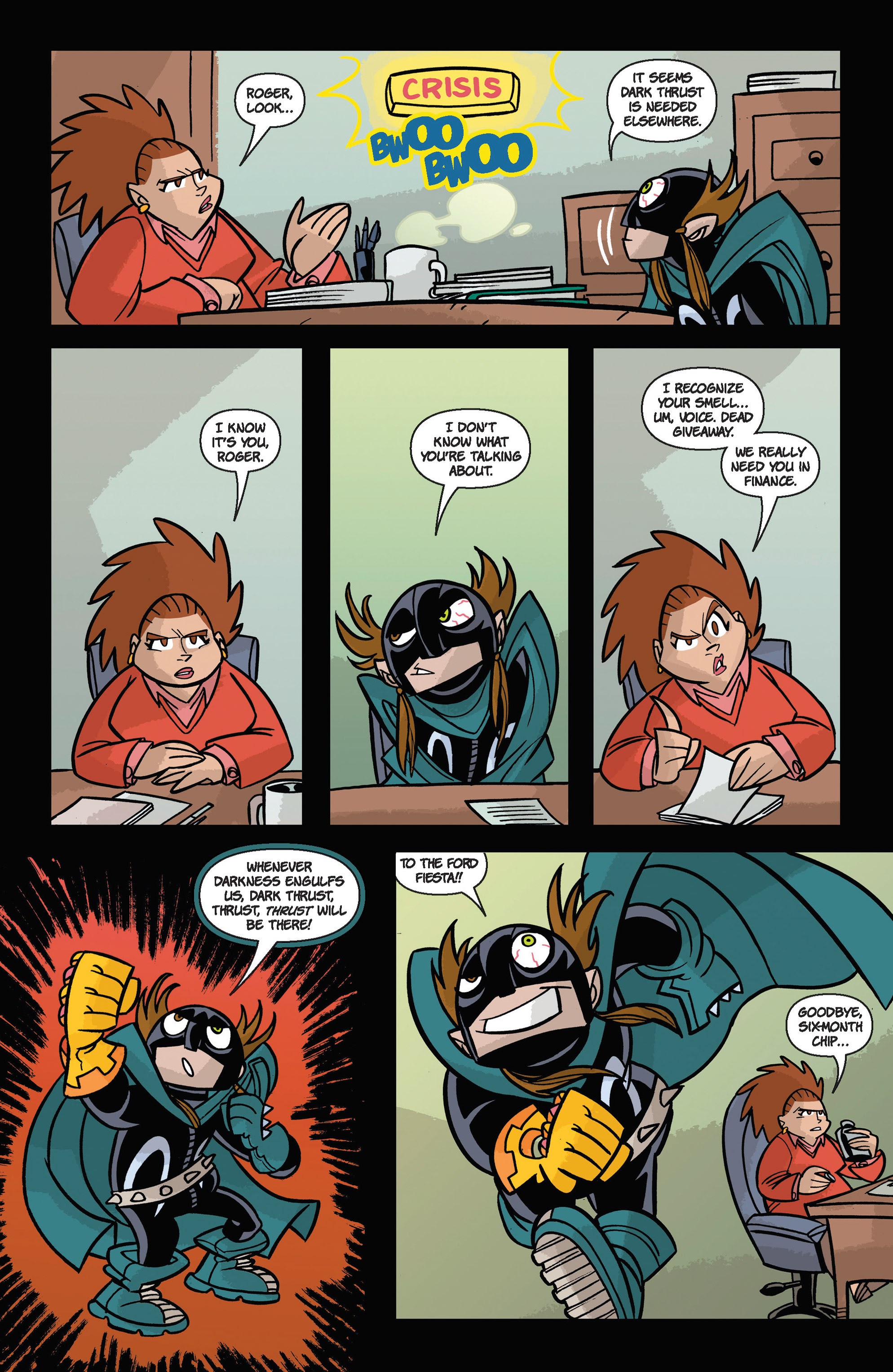Read online Super Human Resources comic -  Issue #1 - 23