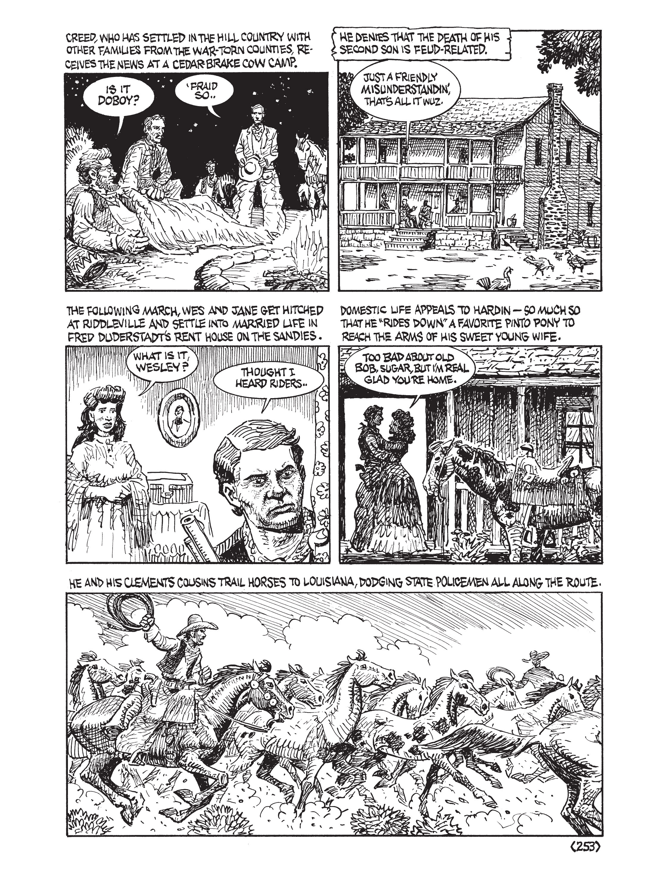 Read online Jack Jackson's American History: Los Tejanos and Lost Cause comic -  Issue # TPB (Part 3) - 51
