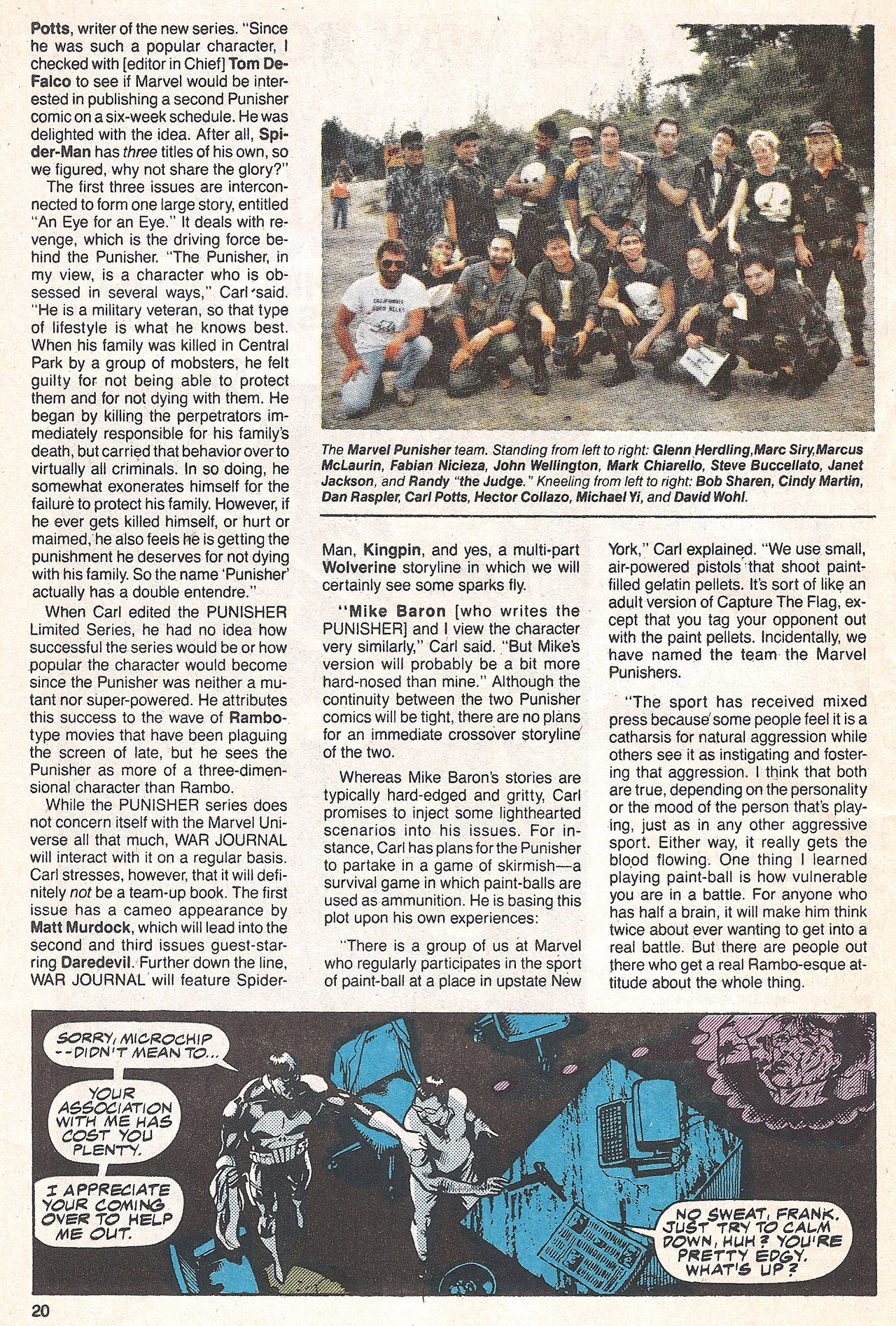 Read online Marvel Age comic -  Issue #67 - 21