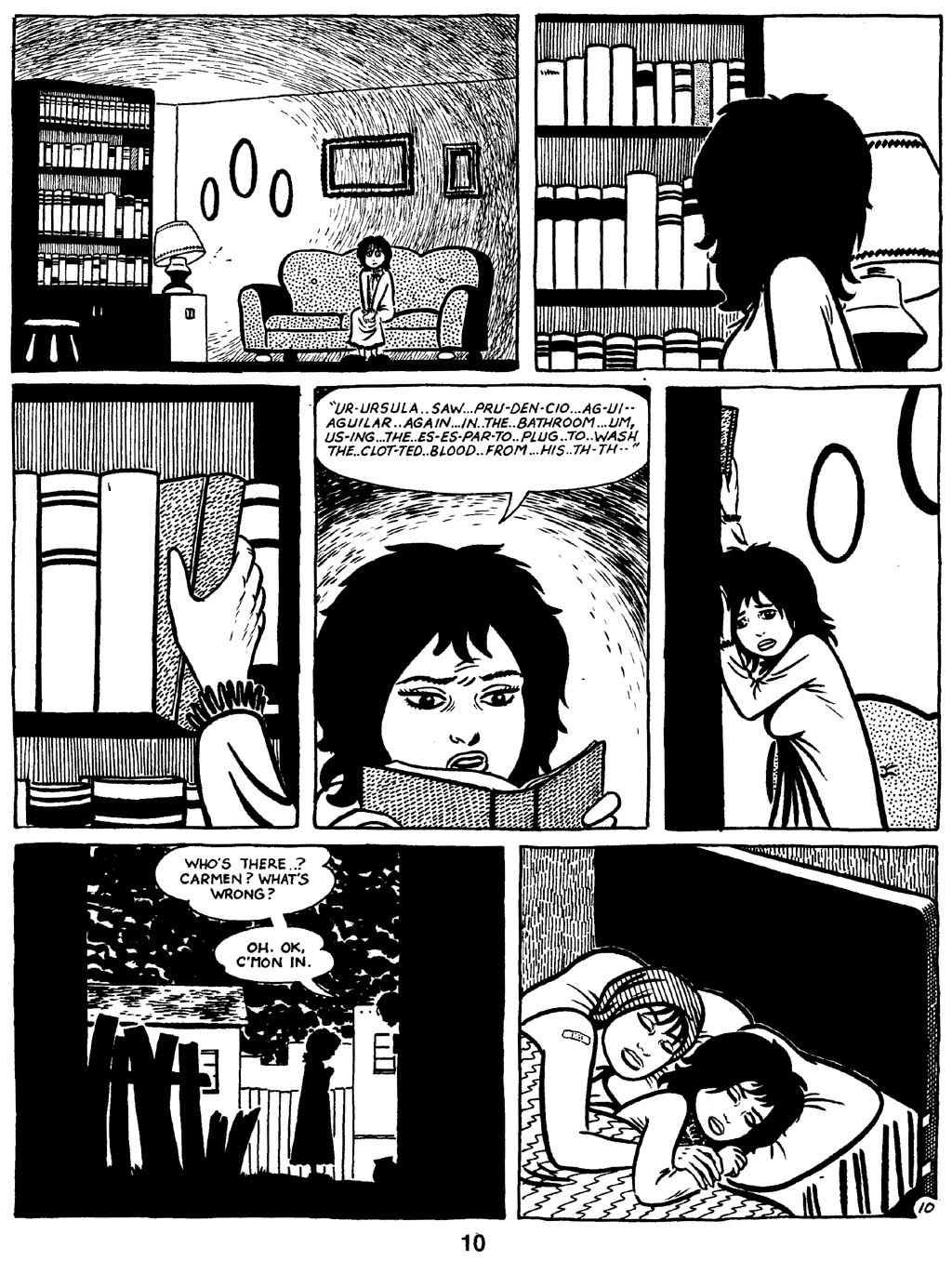 Read online Love and Rockets (1982) comic -  Issue #16 - 12