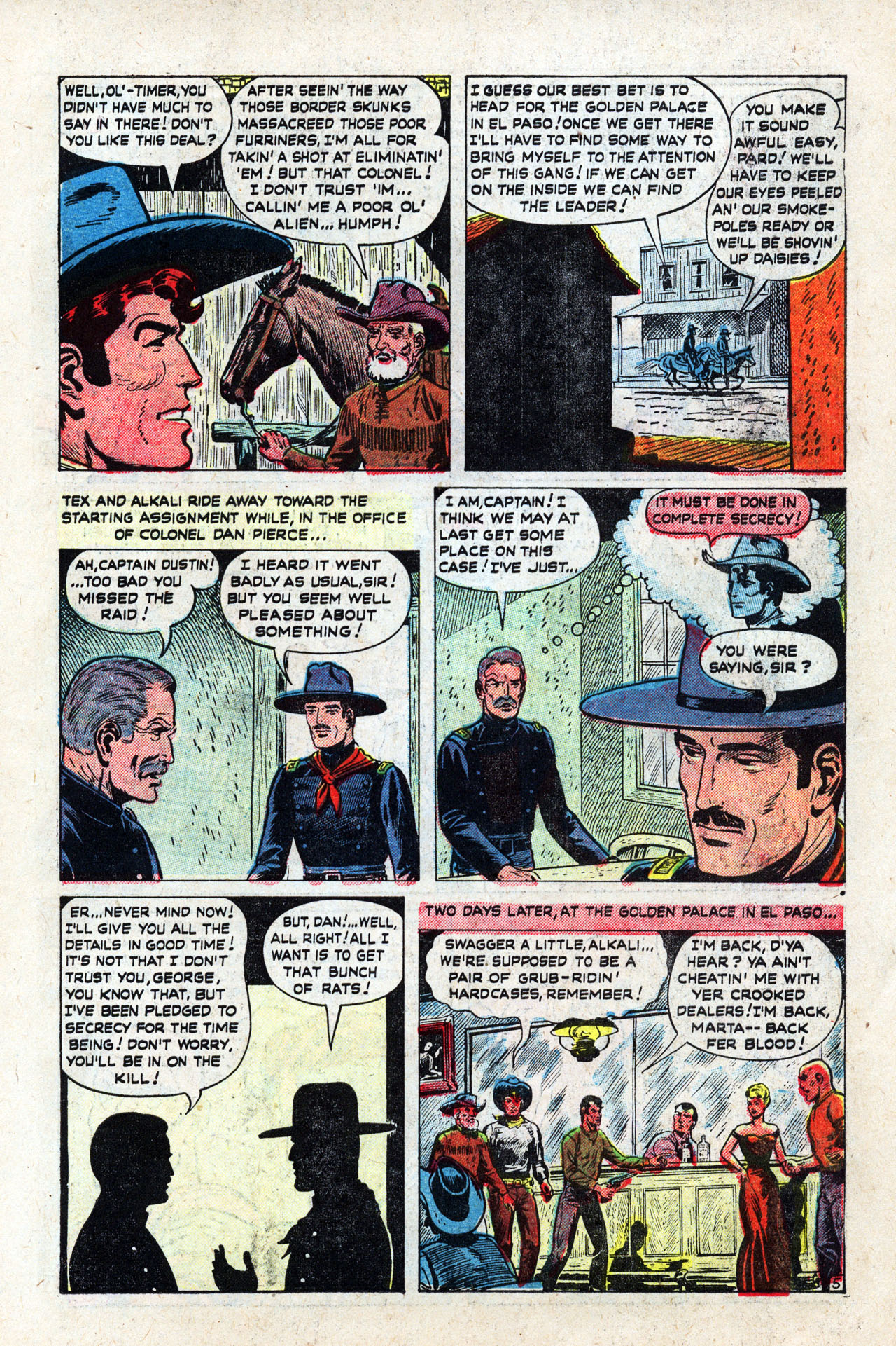 Read online Tex Taylor comic -  Issue #9 - 7