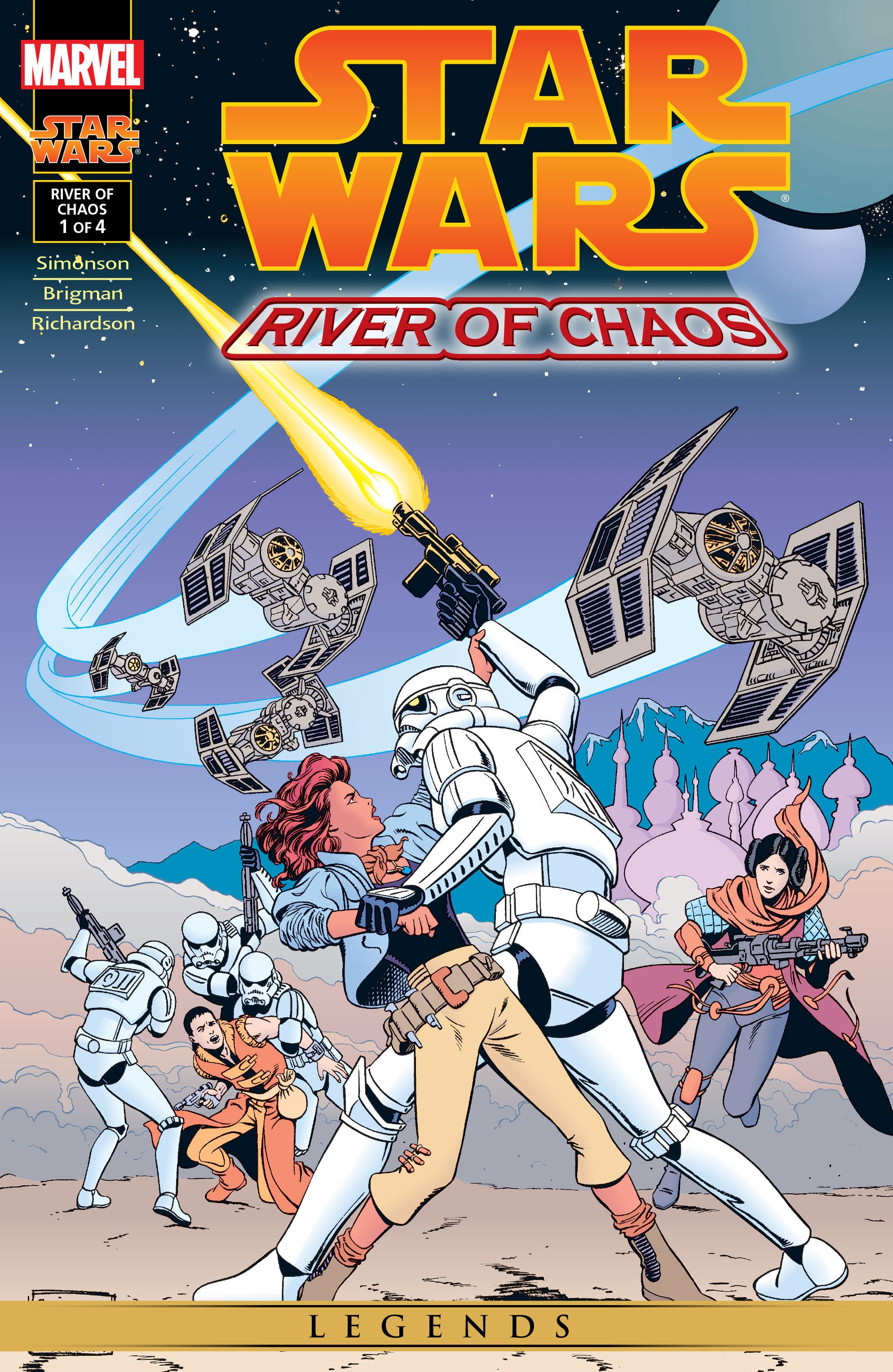 Read online Star Wars: River of Chaos comic -  Issue #1 - 1