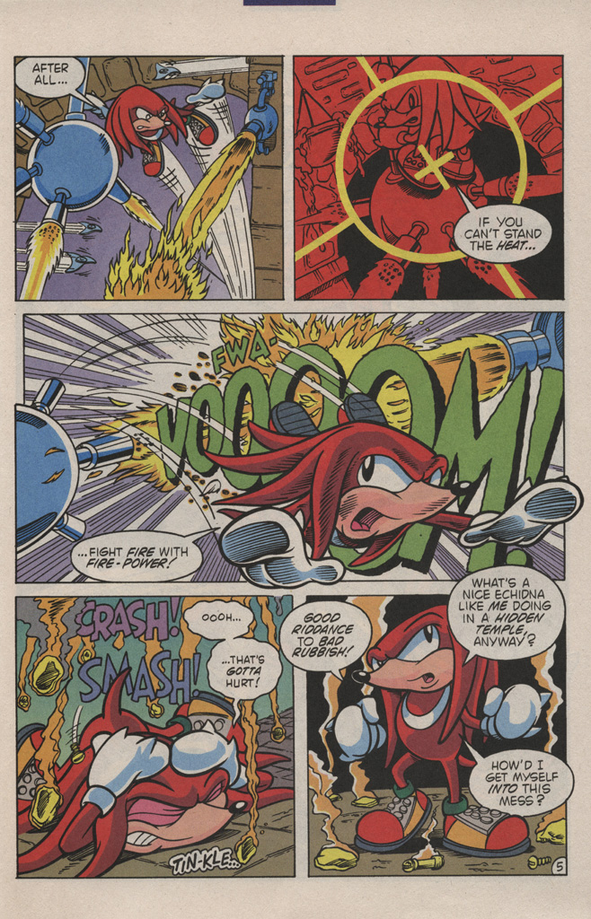 Read online Sonic's Friendly Nemesis, Knuckles comic -  Issue #1 - 9