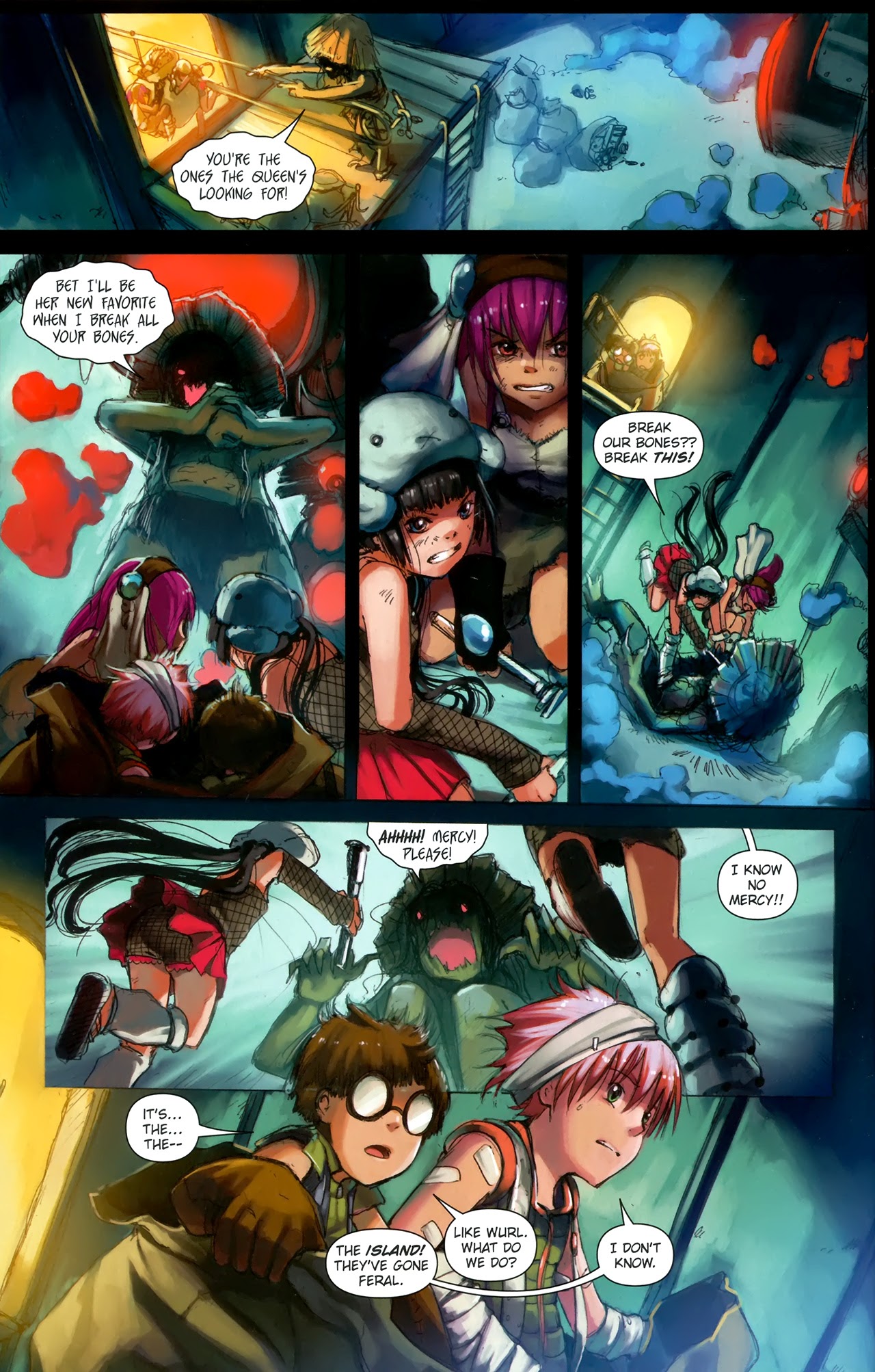 Read online Sky Pirates Of Neo Terra comic -  Issue #5 - 10