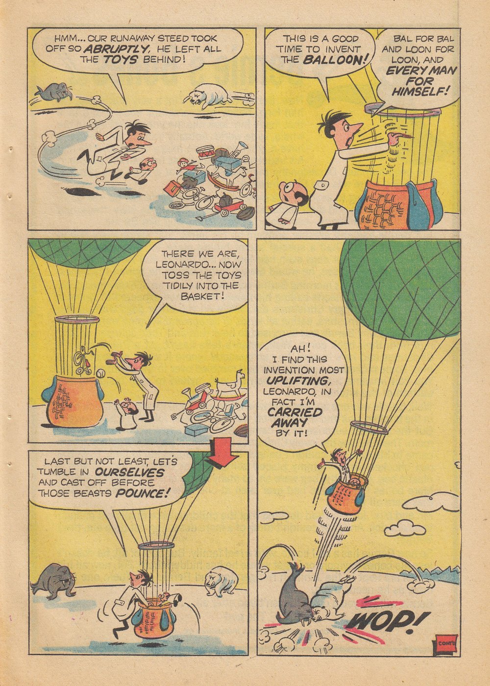 Read online Alvin and His Pals in Merry Christmas with Clyde Crashcup and Leonardo comic -  Issue # Full - 45